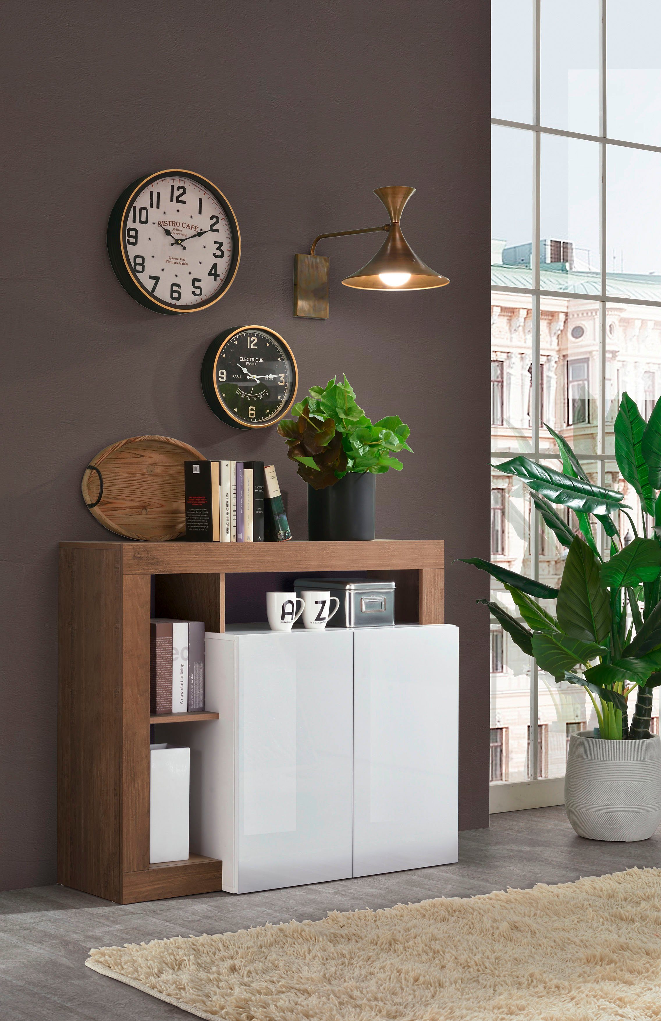 Home affaire Sideboard Hamburg, Breite 108 cm