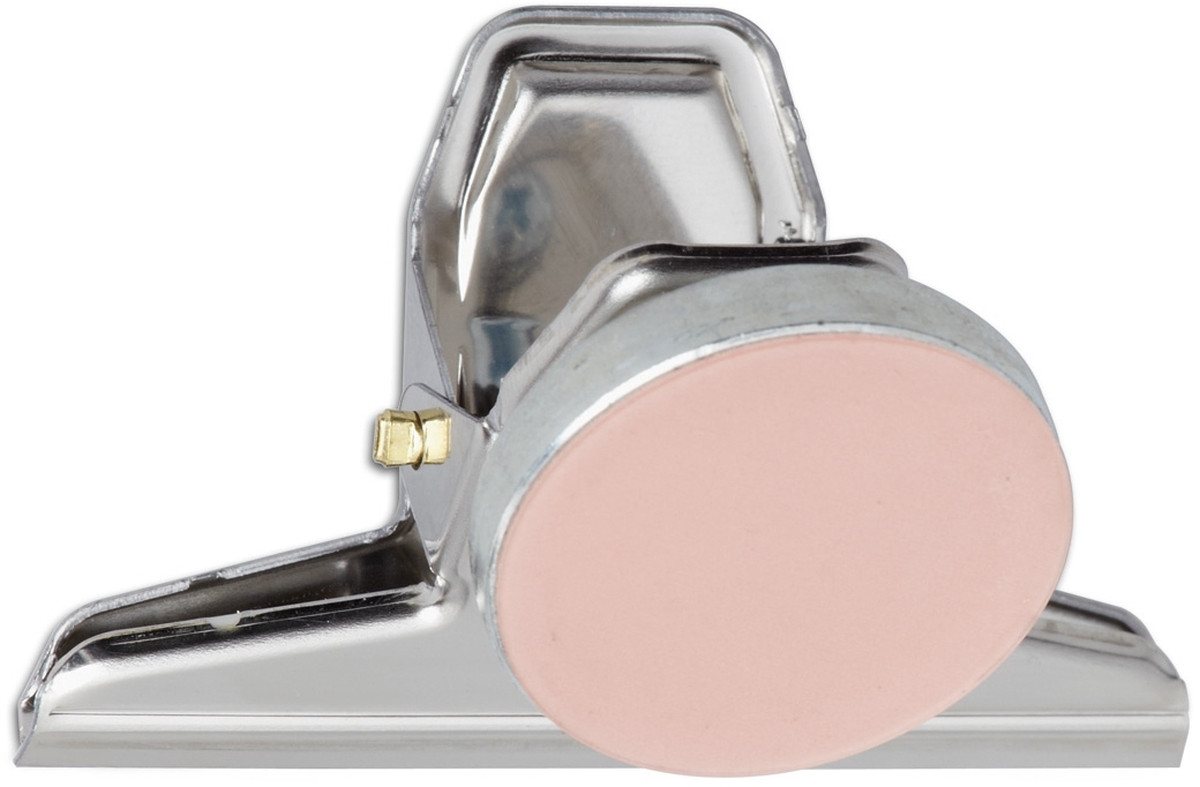 Thumbnail - MAUL Büroklammer Briefklemmer Maulpro 75mm mit Kraftmagnet nickel VE=3 Stück