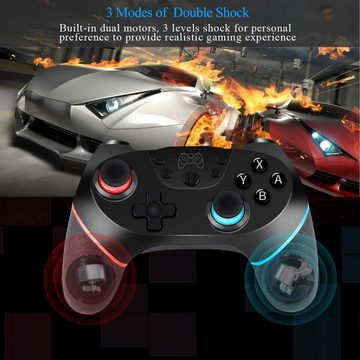 DOPWii Kabelloser Gaming Gamepad Mit Vibration,Achsen Gyroskop,Komfortabel Controller