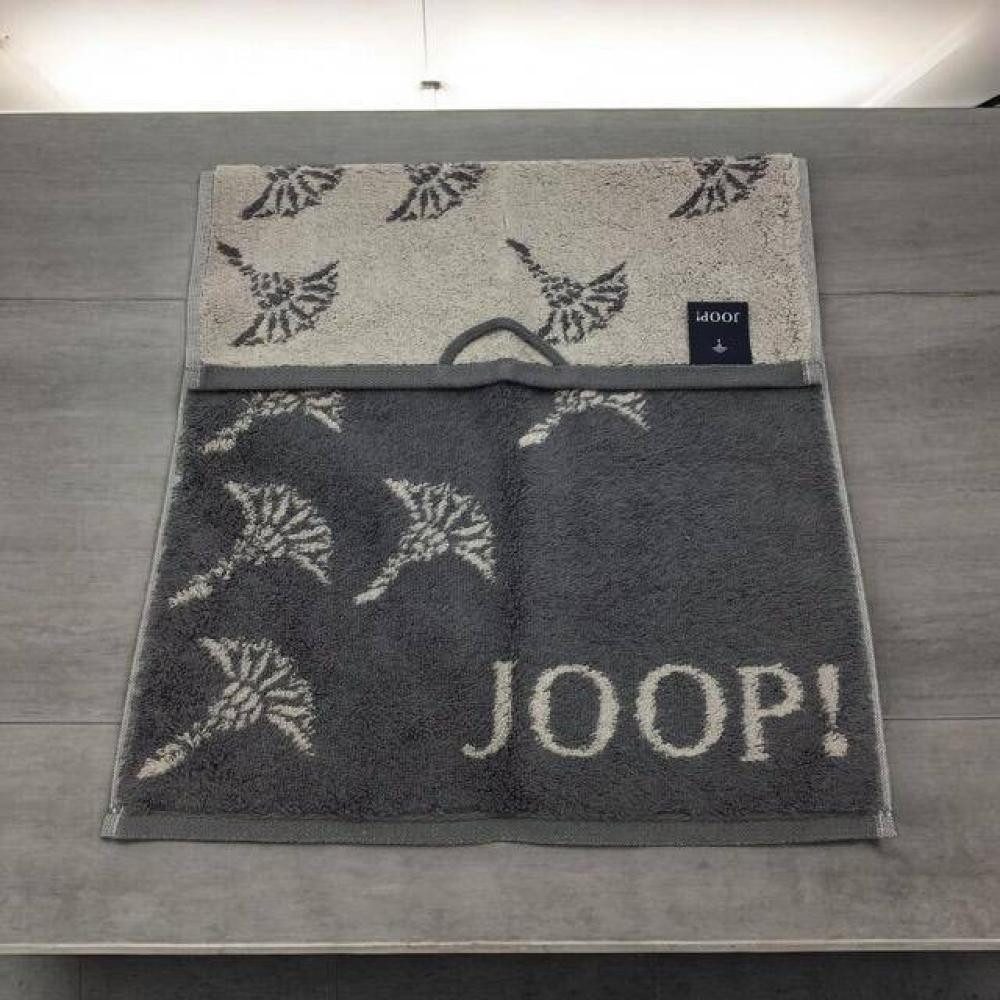 JOOP! Gästehandtuch Move Faded Cornflower 1691 Anthrazit, Baumwolle günstig online kaufen