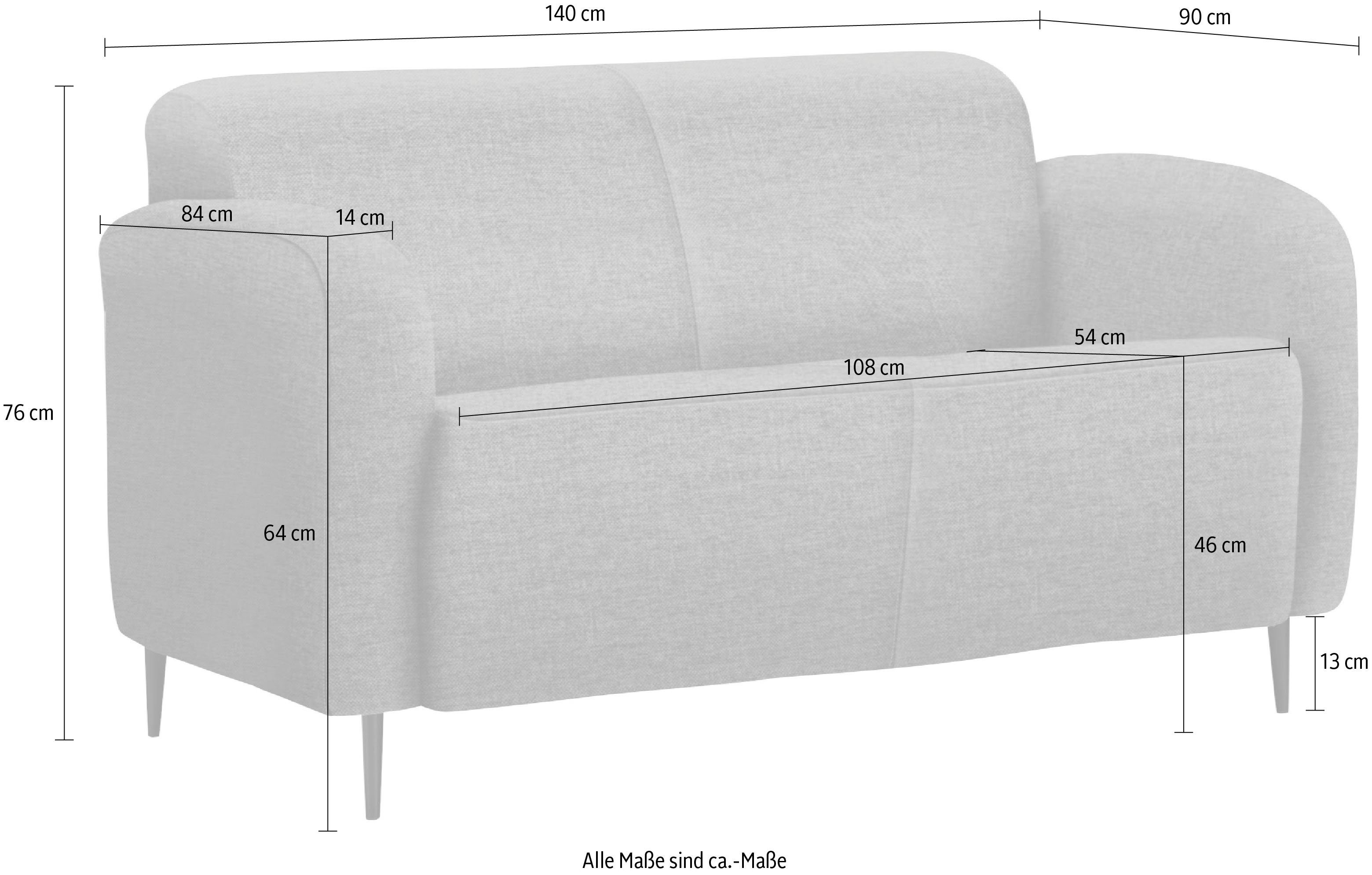 Home affaire 2-Sitzer Marone