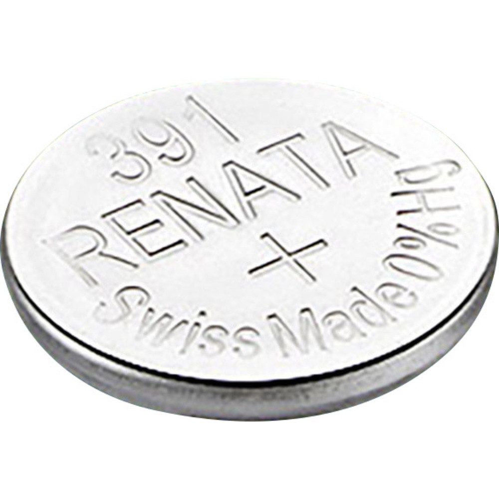Renata Knopfzelle 391 1.55 V 1 St. 50 mAh Silberoxid Knopfzelle
