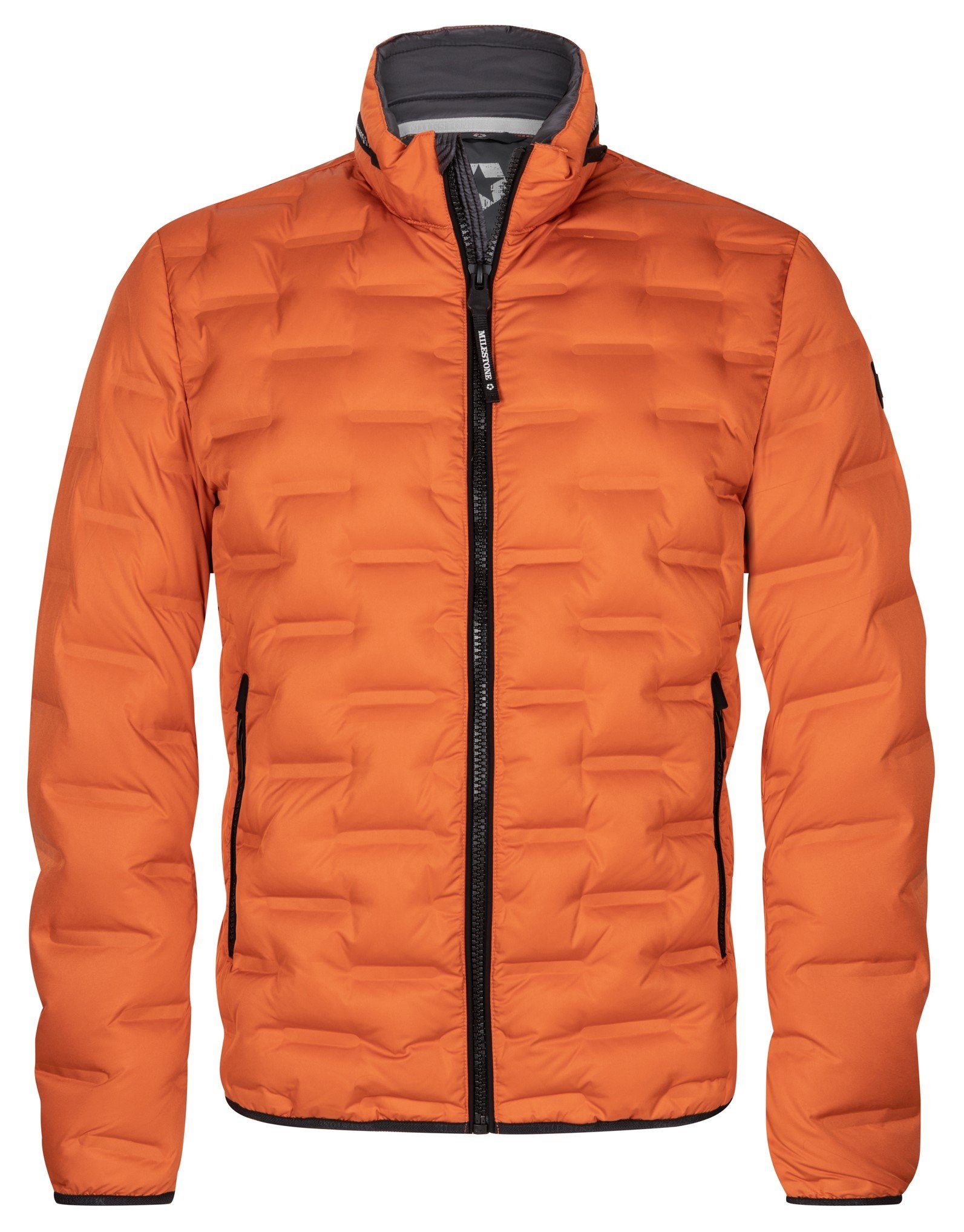 Milestone Steppjacke MSSalvio heat-pressed Verarbeitung in Stepp-Optik, was günstig online kaufen