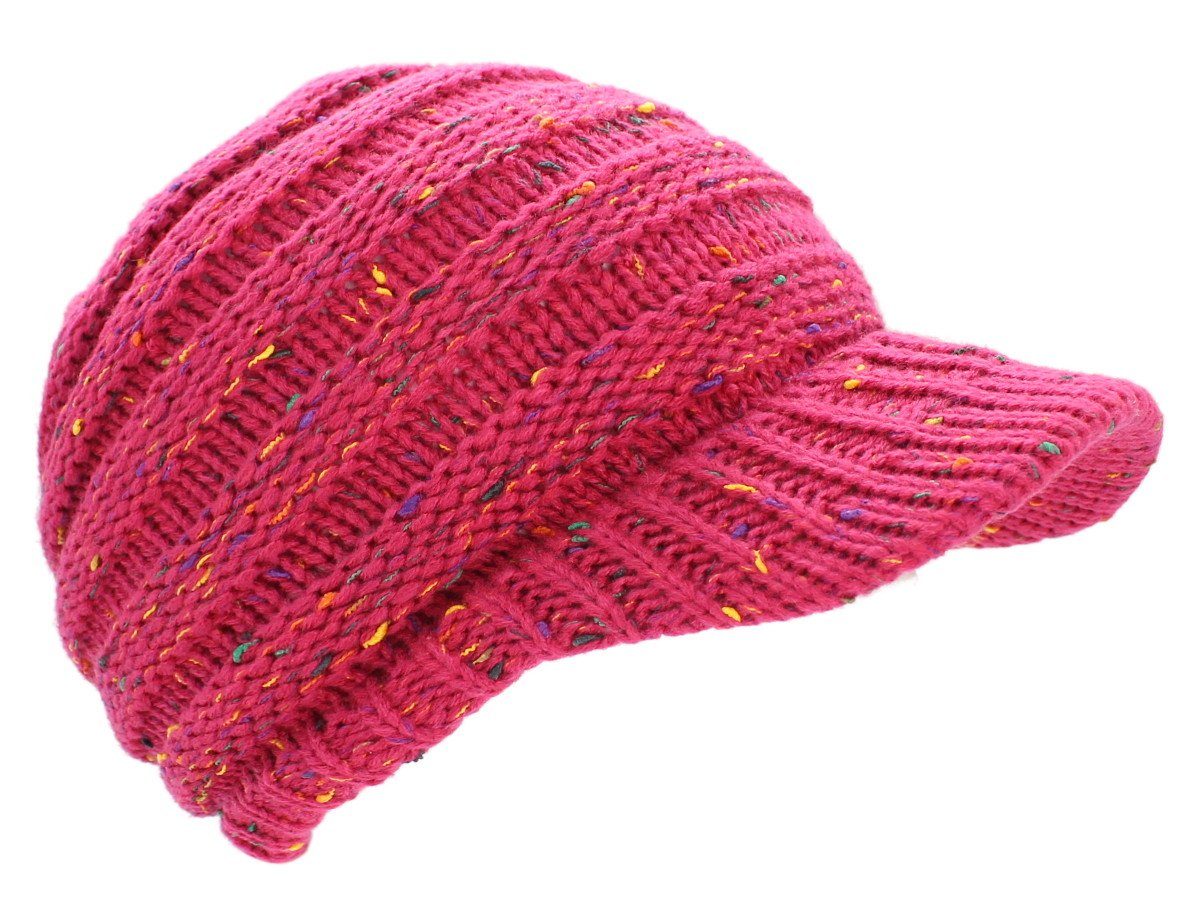dy_mode Schirmmütze Damen Strickmütze Bunt Gestrickte günstig online kaufen