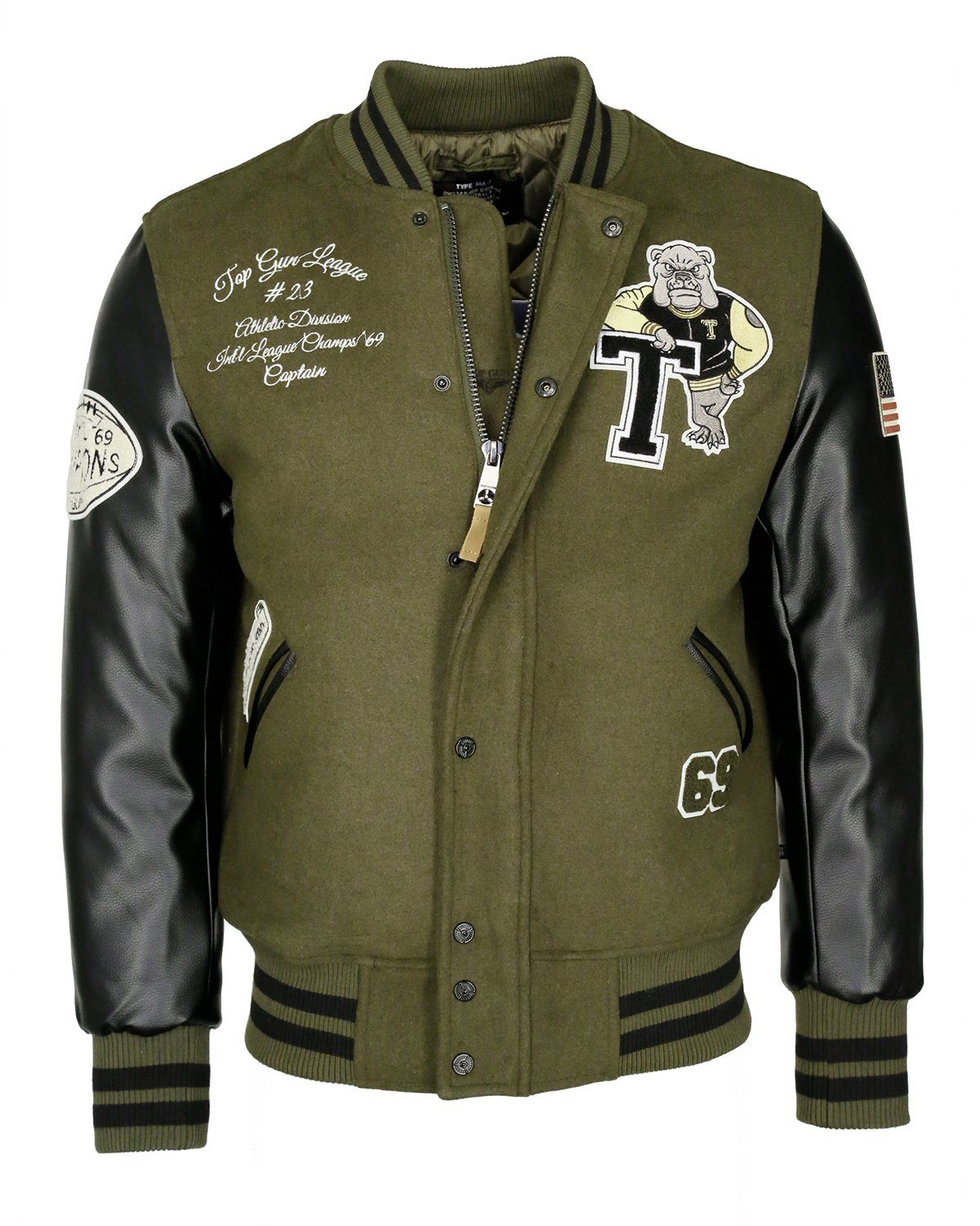 TOP GUN Collegejacke TGJ-2039