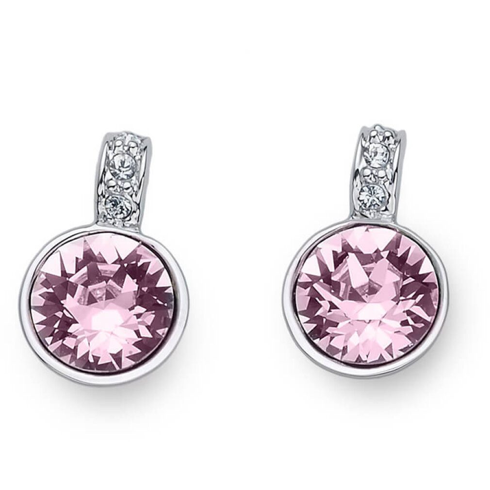 Oliver Weber Ohrring-Set Beautiful earrings with Swarovski Double crystals 22815 212