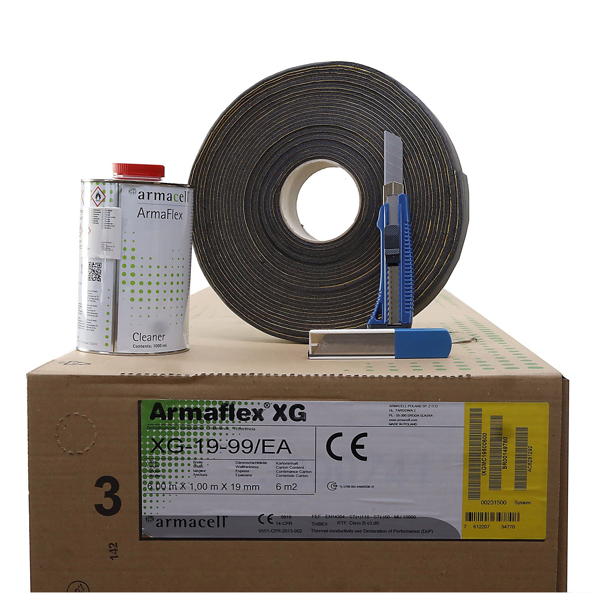 Scorprotect® Rollladenkastendämmung original Armaflex XG Armacell® Camper-Ausbau-Set 1