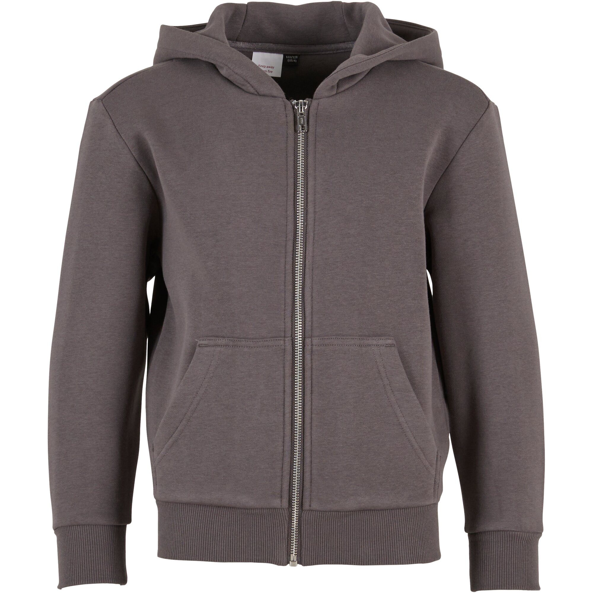 Kapuzensweatjacke Build Your Brand Kids Fluffy Zip Hoody