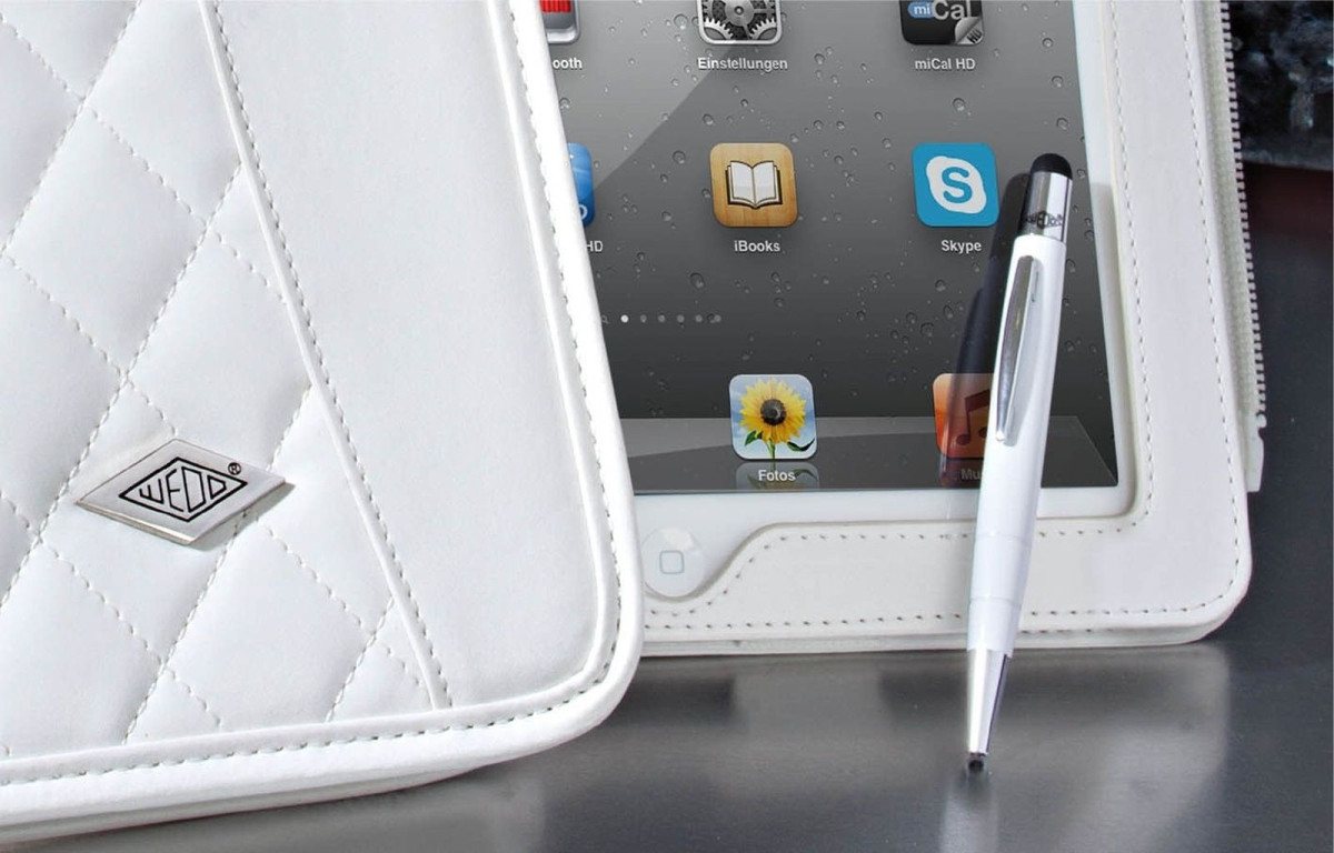 Thumbnail - WEDO Kugelschreiber Kugelschreiber mit Touchpen weiß
