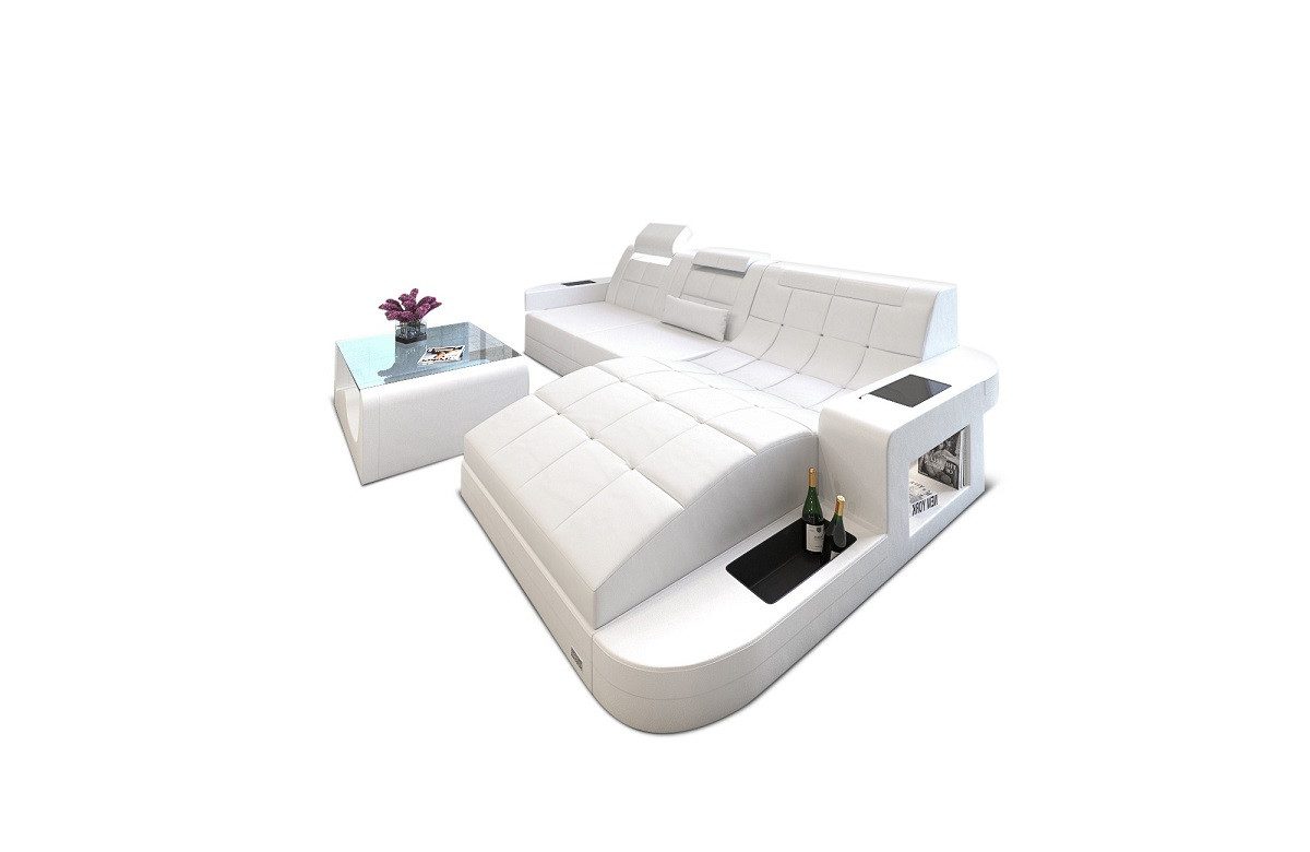 Sofa Dreams Ecksofa Sofa Leder Ledercouch günstig online kaufen