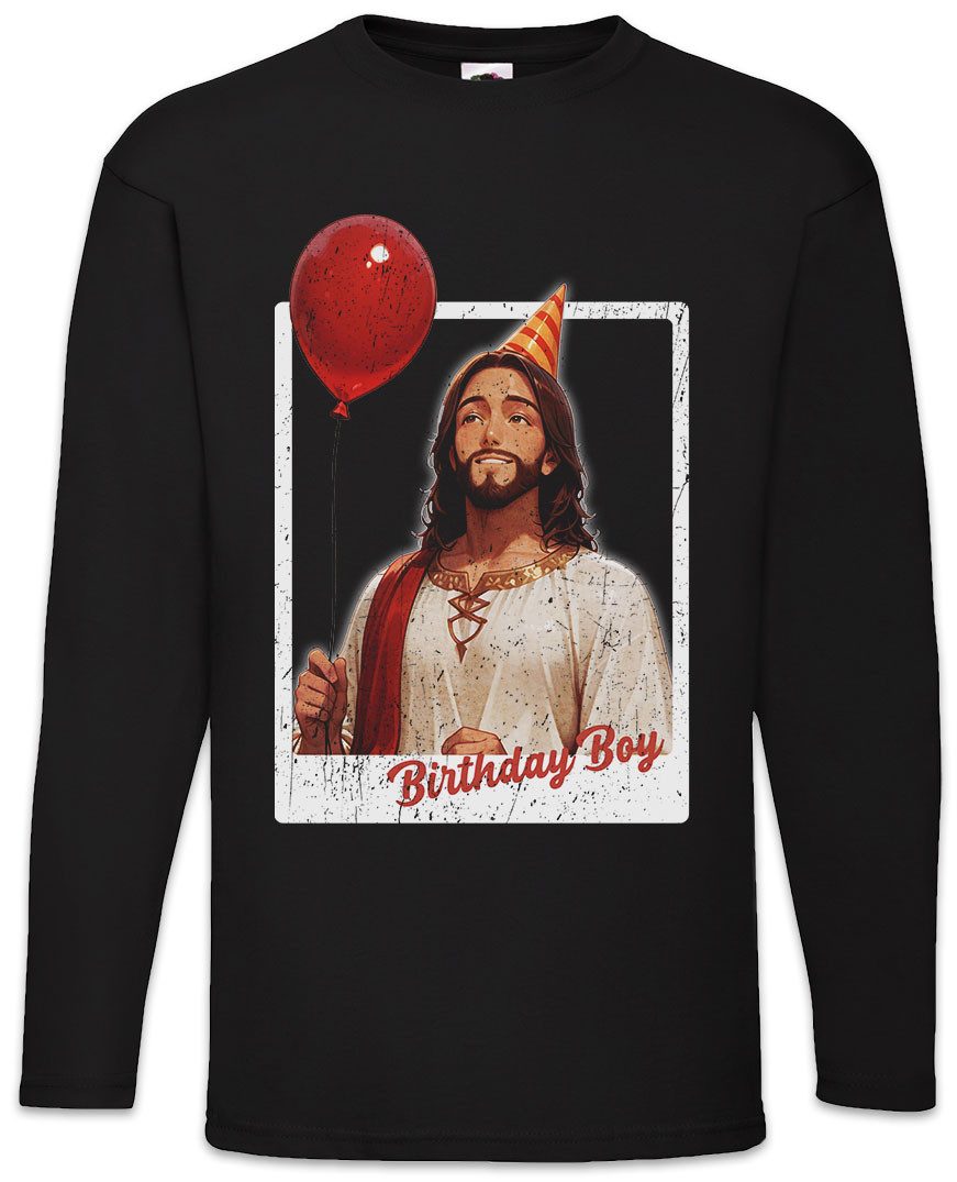 Langarmshirt Jesus Birthday Boy Langarm T-Shirt Holy Christus Christmas X-Mas