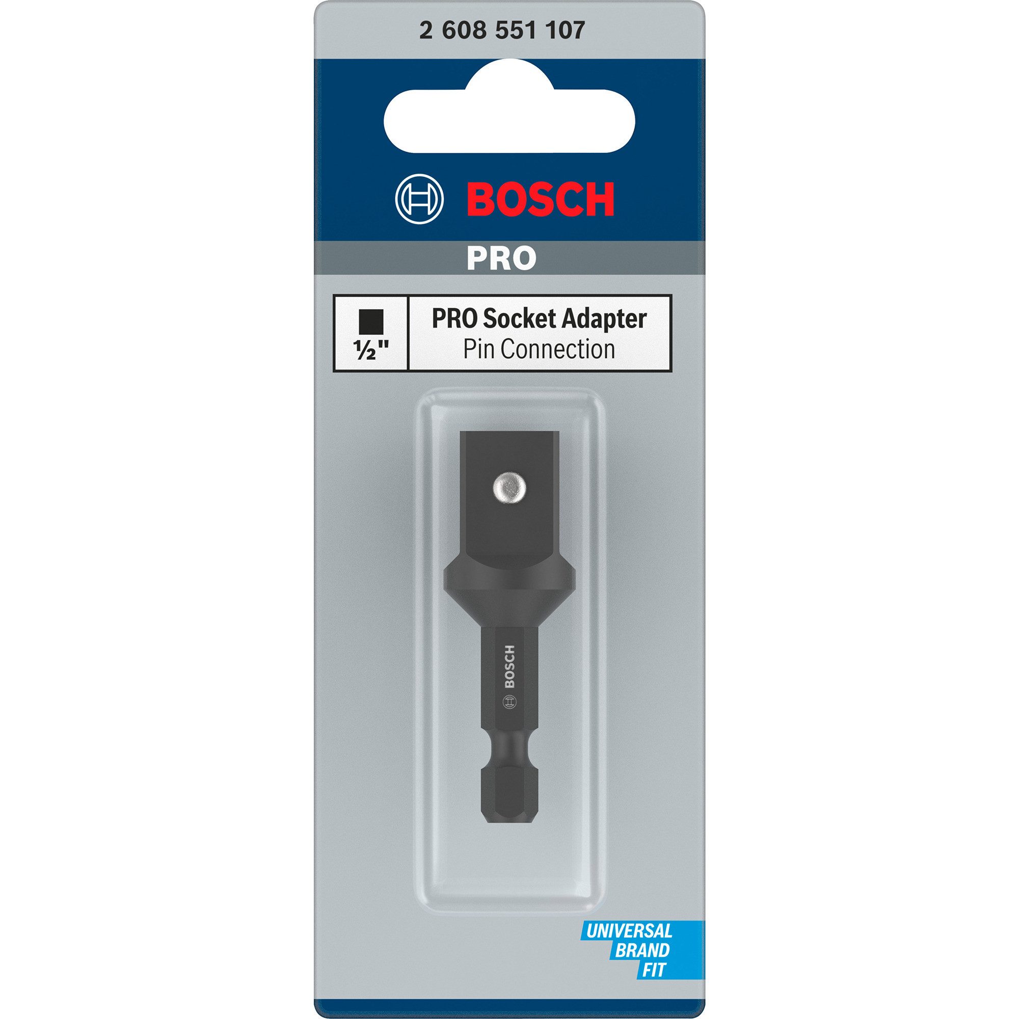 Bosch Professional Multitool Bosch Professional PRO Socket Adapter 1/4'', (Impact Control)