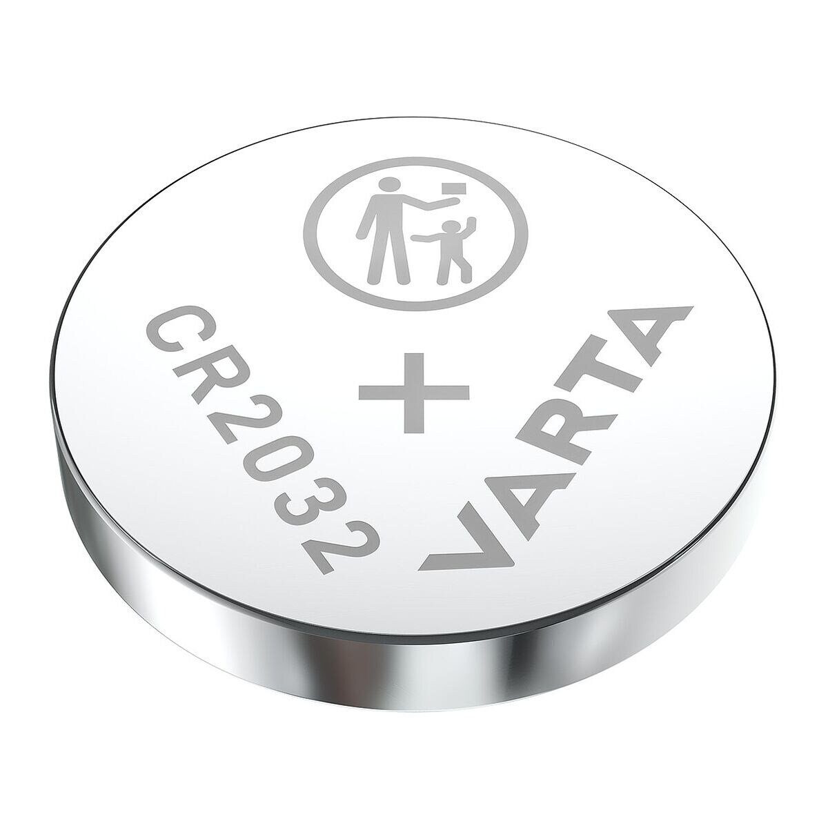 VARTA ELECTRONICS Knopfzelle, (1 St), CR2032, lange Lebensdauer
