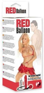 zum Red Vibrator You2Toys Balloon, aufpumpen