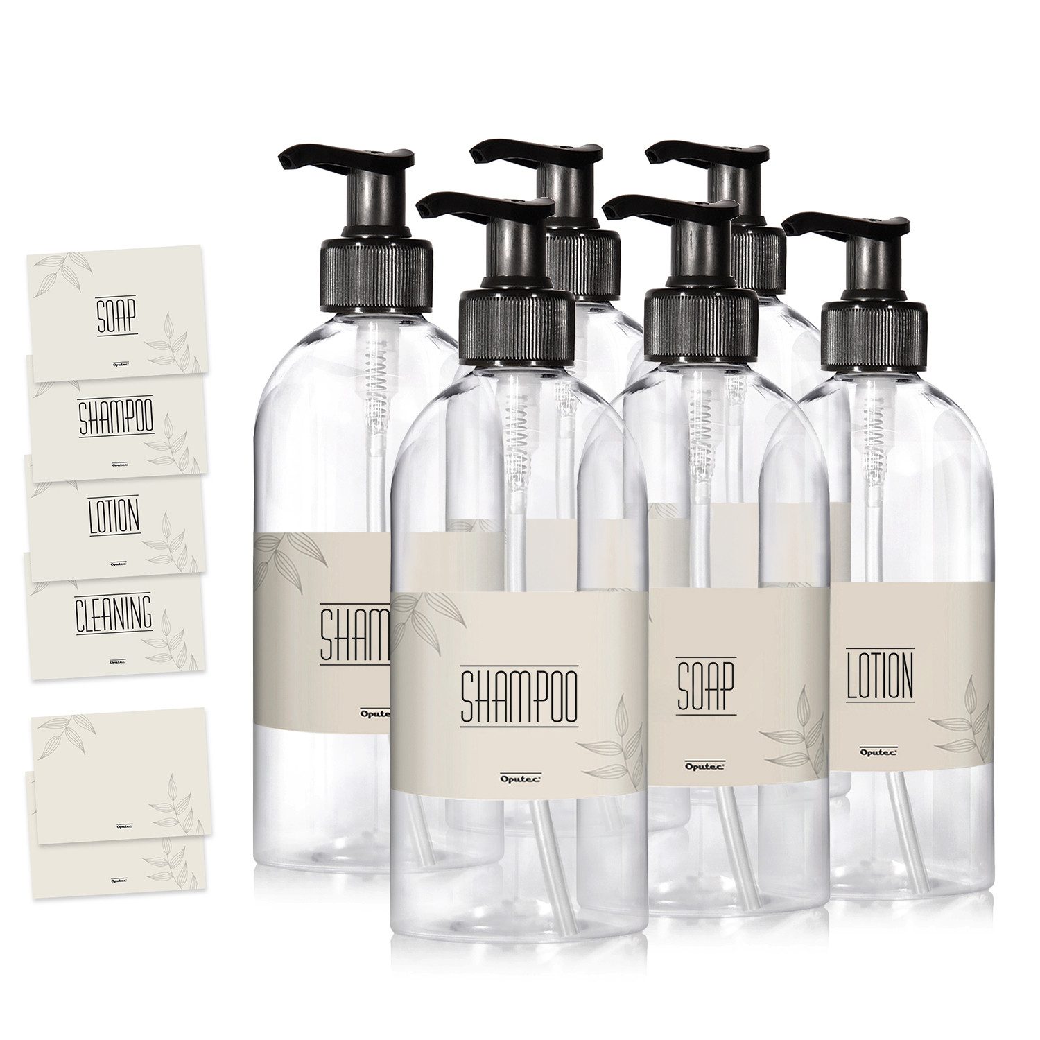 Oputec Seifenspender 6 x 500ml Seifenspender günstig online kaufen
