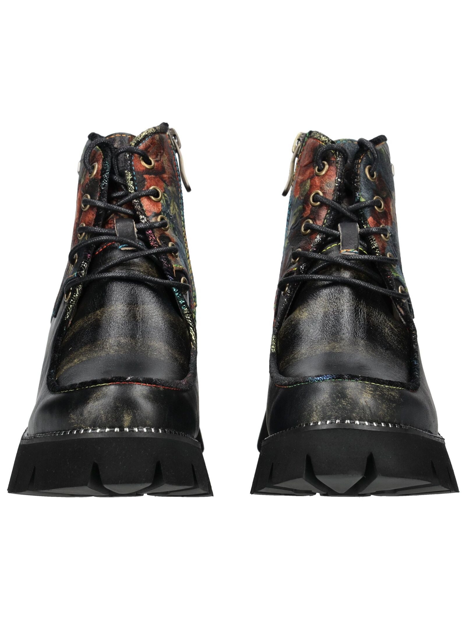 LAURA VITA LAURA VITA Stiefelette Leder/Textil Schnürstiefelette