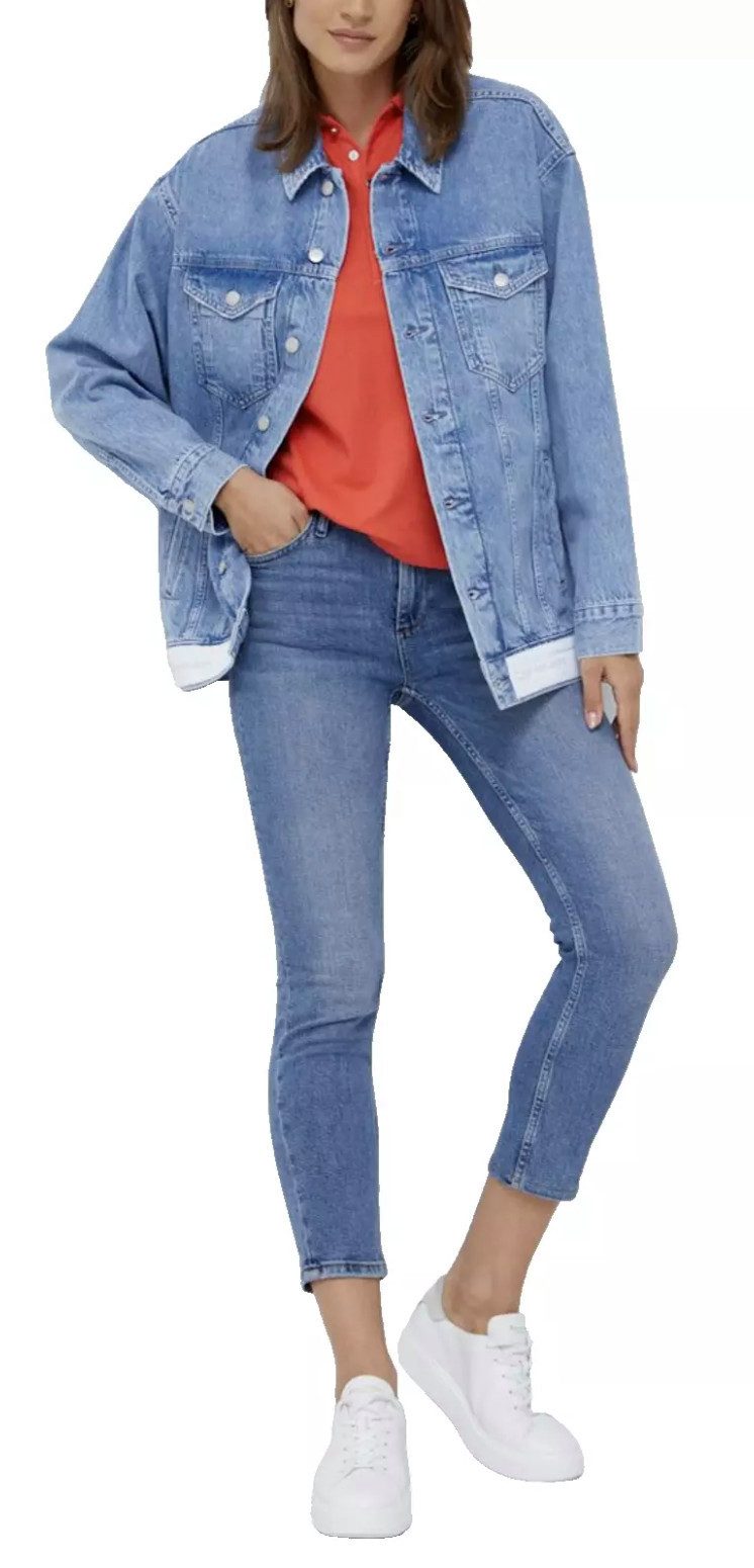 Lauren Ralph Lauren Poloshirt Hemd Bluse Gerippte Abschlüsse - Dünner, elastischer Stoff Gerippte Abschlüsse - Dünner, elastischer Stoff