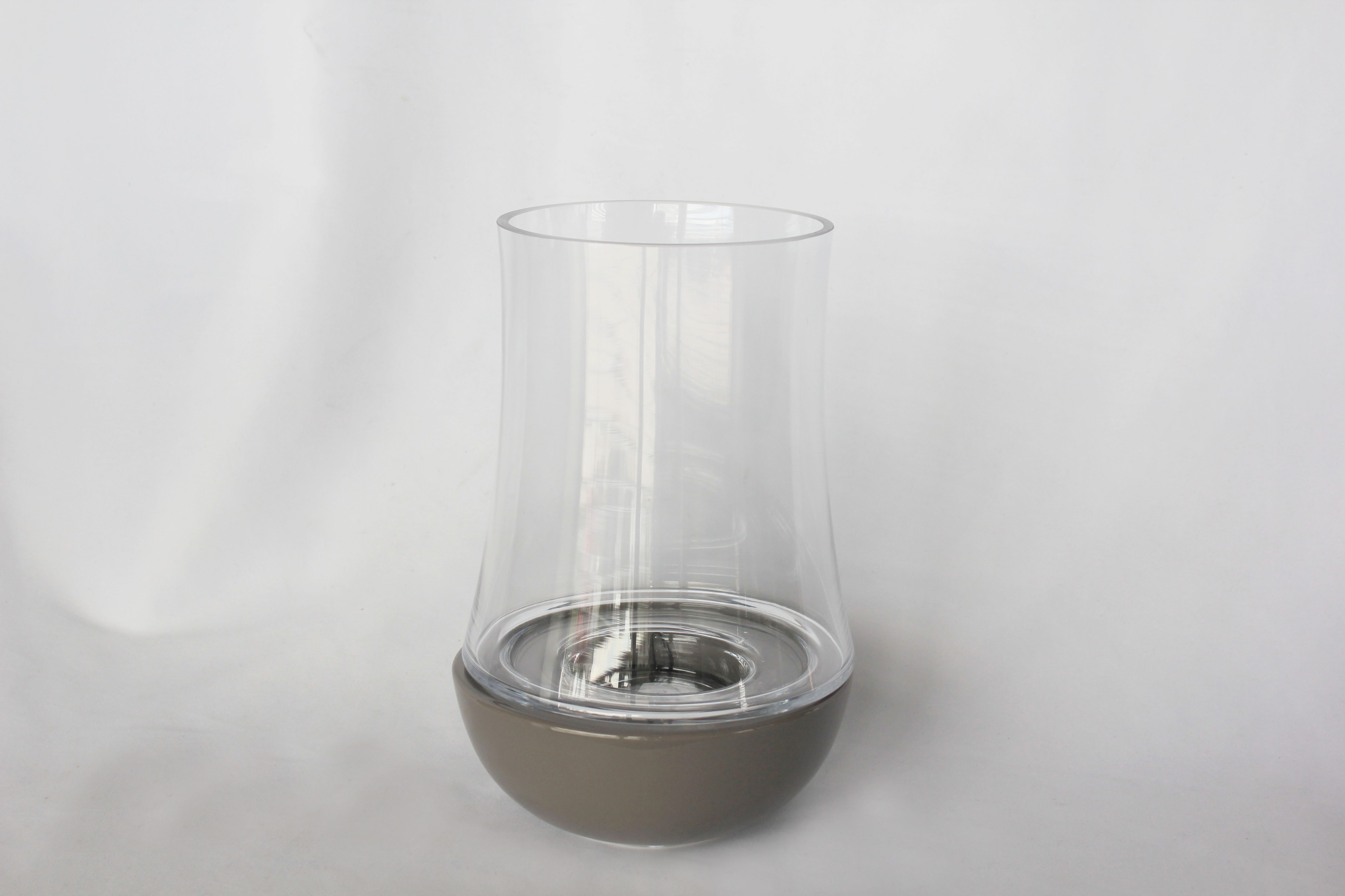 Kaheku Windlicht Kaheku, Windlicht bestehend aus Sockel und Glas Höhe 24cm, 7833040949