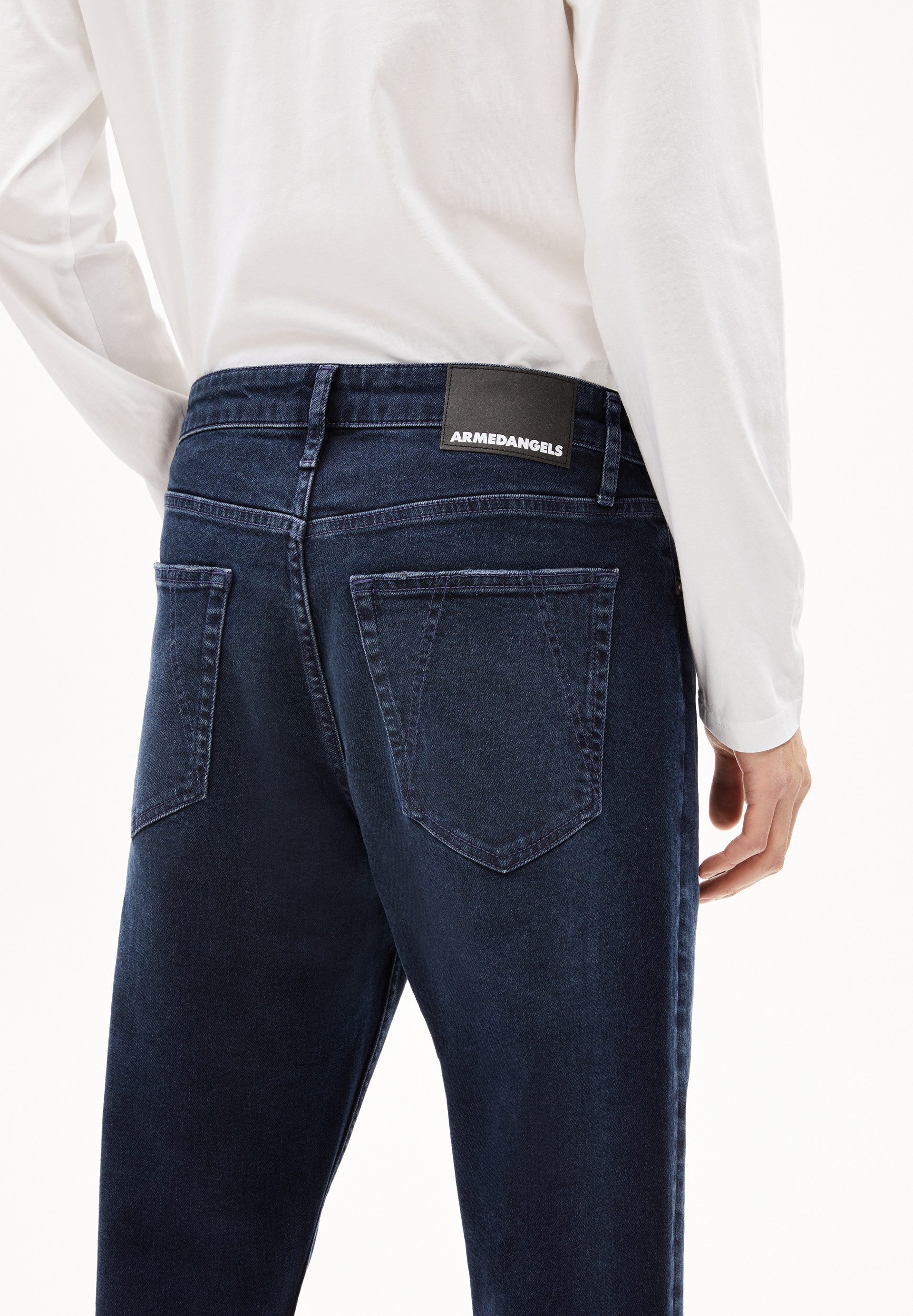 Armedangels Tapered-fit-Jeans AARJO TARPA (Comfort-Stretch, Regular Fit) Mid waist