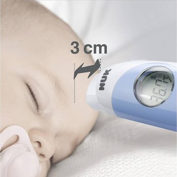 NUK Fieberthermometer Baby Thermometer, Berührungsloses messen