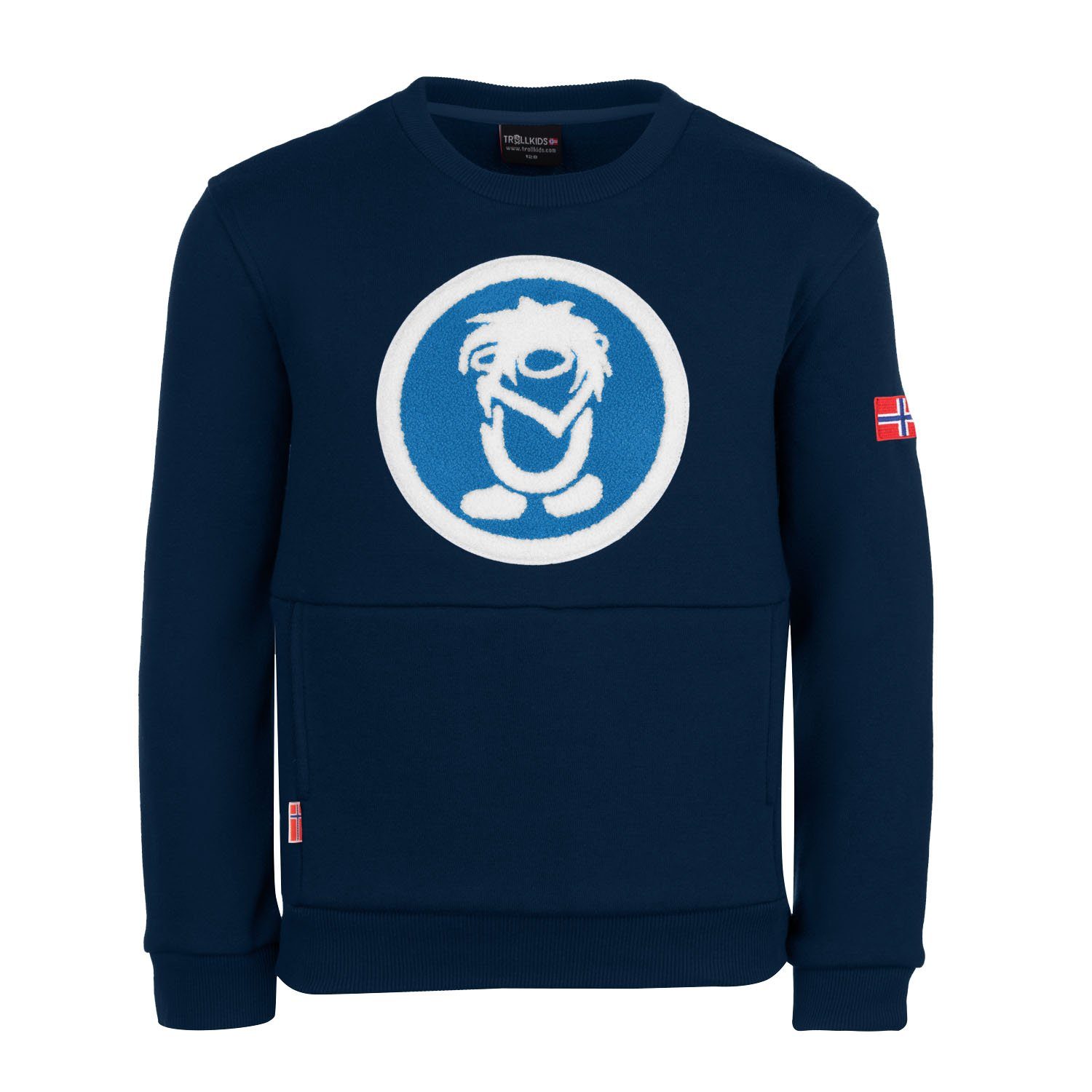 Trolltunga TROLLKIDS Sweater Marineblau