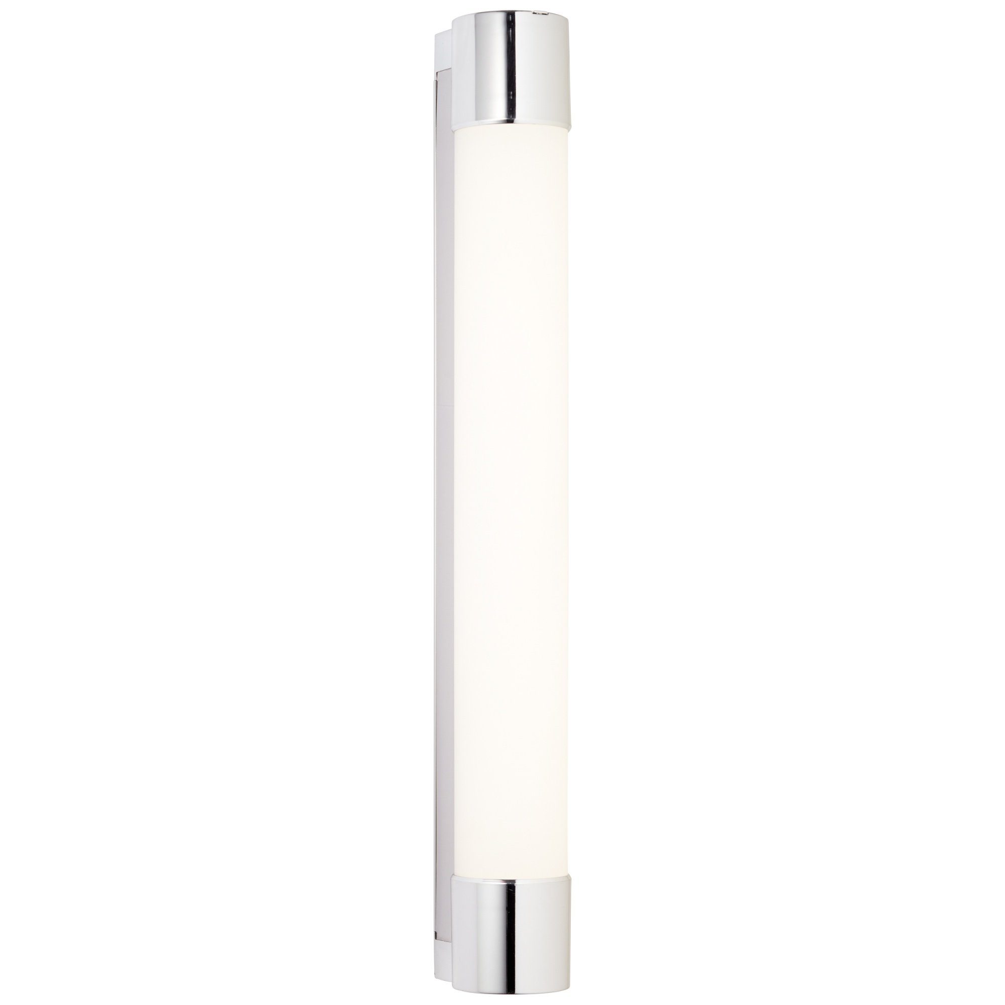 Lightbox Wandleuchte, LED fest integriert, kaltweiß, mit Steckdose, IP54,  1300 Lumen, 4000 Kelvin, Metall/Glas