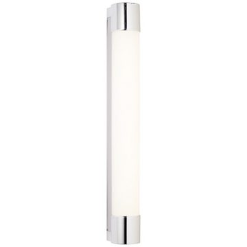 Lightbox Wandleuchte, LED fest integriert, kaltweiß, mit Steckdose, IP54, 1300 Lumen, 4000 Kelvin, Metall/Glas