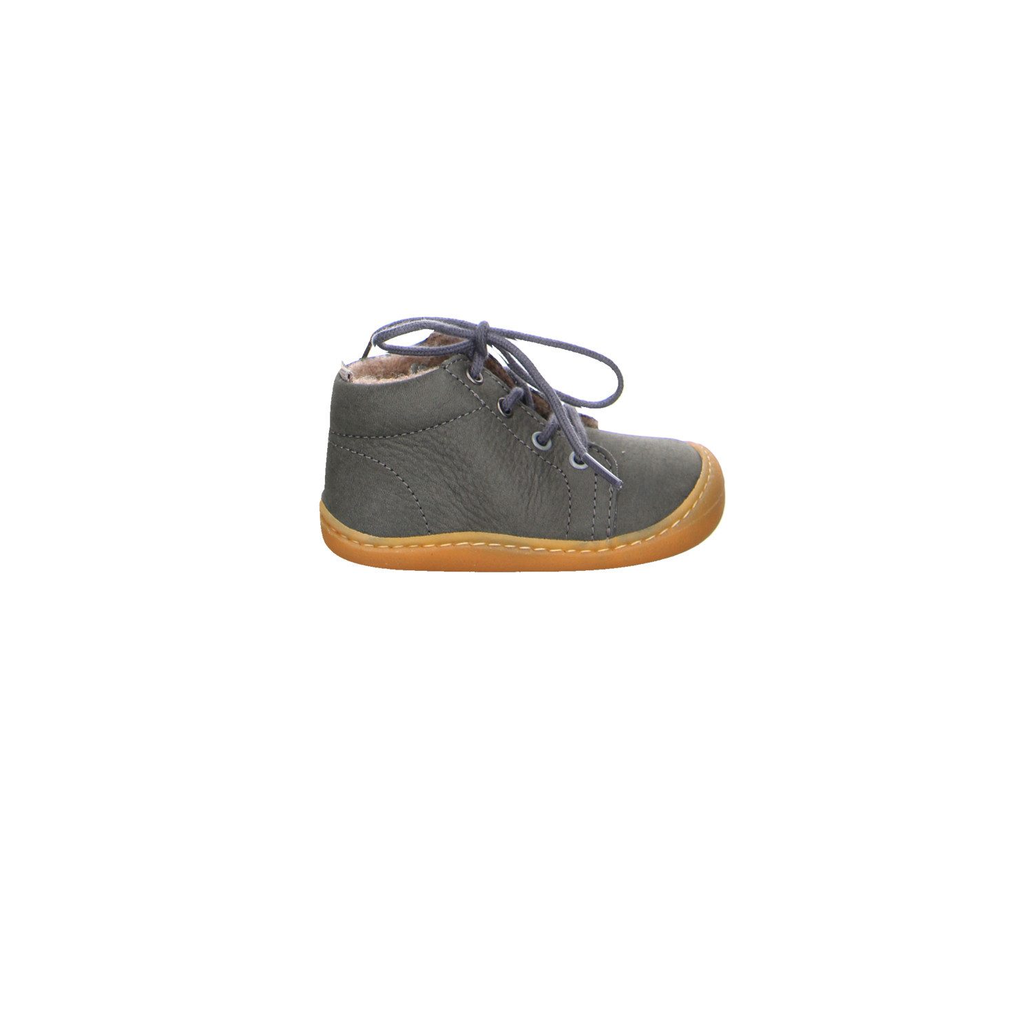 KOEL Koel Bob Hydro Lrather Nubuk Schnürstiefel Winter Jungen grau Winterstiefelette