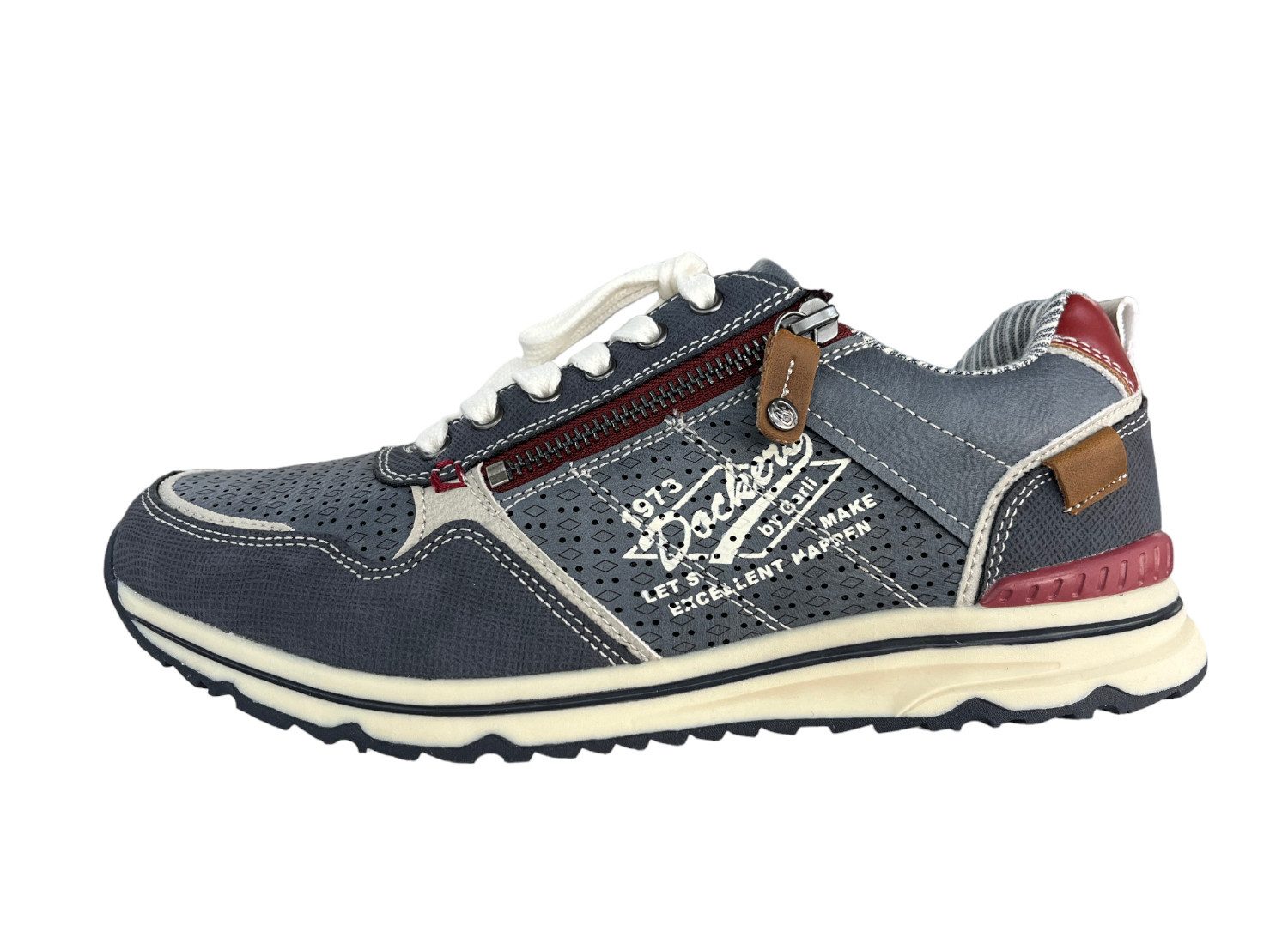 Dockers Herren Sneaker 54M0001-620600 blau/blue Sneaker