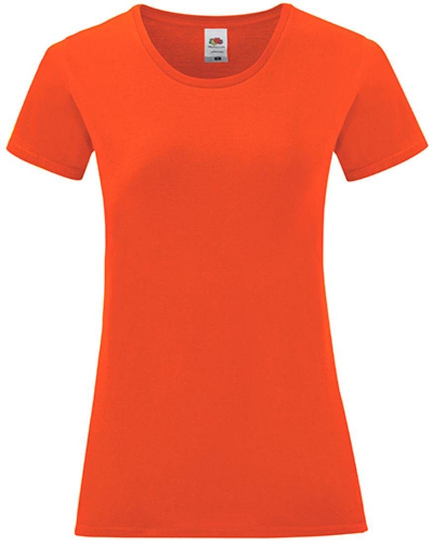 Fruit of the Loom Rundhalsshirt Damen Iconic T, 100% gekämmte, ringgesponne günstig online kaufen