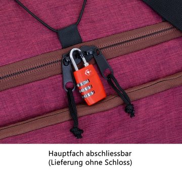 ELEPHANT Trolley Duffle Bag Travel Reisetrolley 55 cm Reisetasche, Weekender Sauna Reise Sport Trolly Tasche Rollen