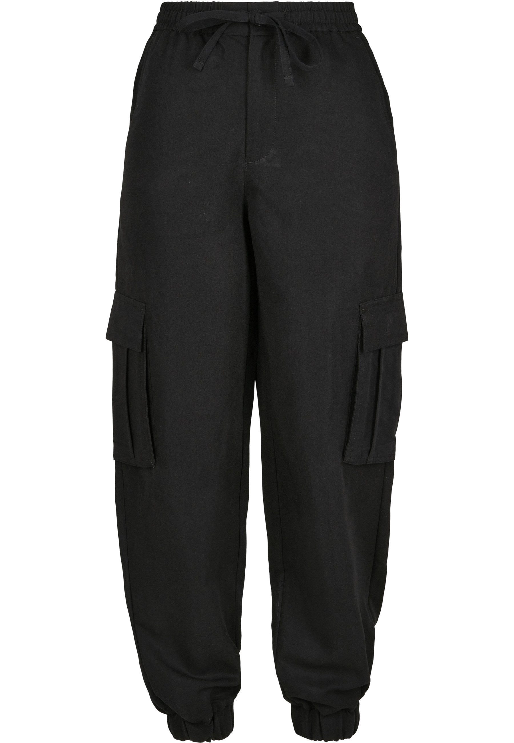 Cargohose Urban Classics Damen Ladies Viscose Twill Cargo Pants