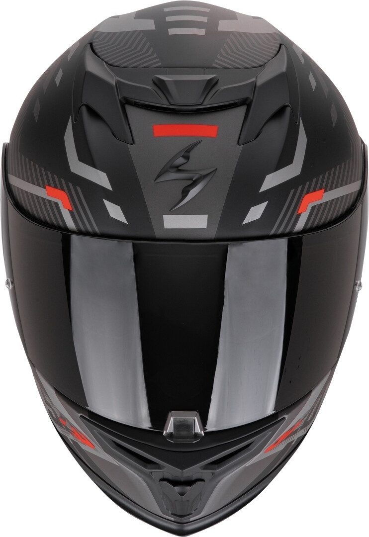 Scorpion Exo Motorradhelm EXO-520 Evo Air Ranka Helm, Notfallsystem-Polsterung (EQRS),integriertes Sonnenvisier