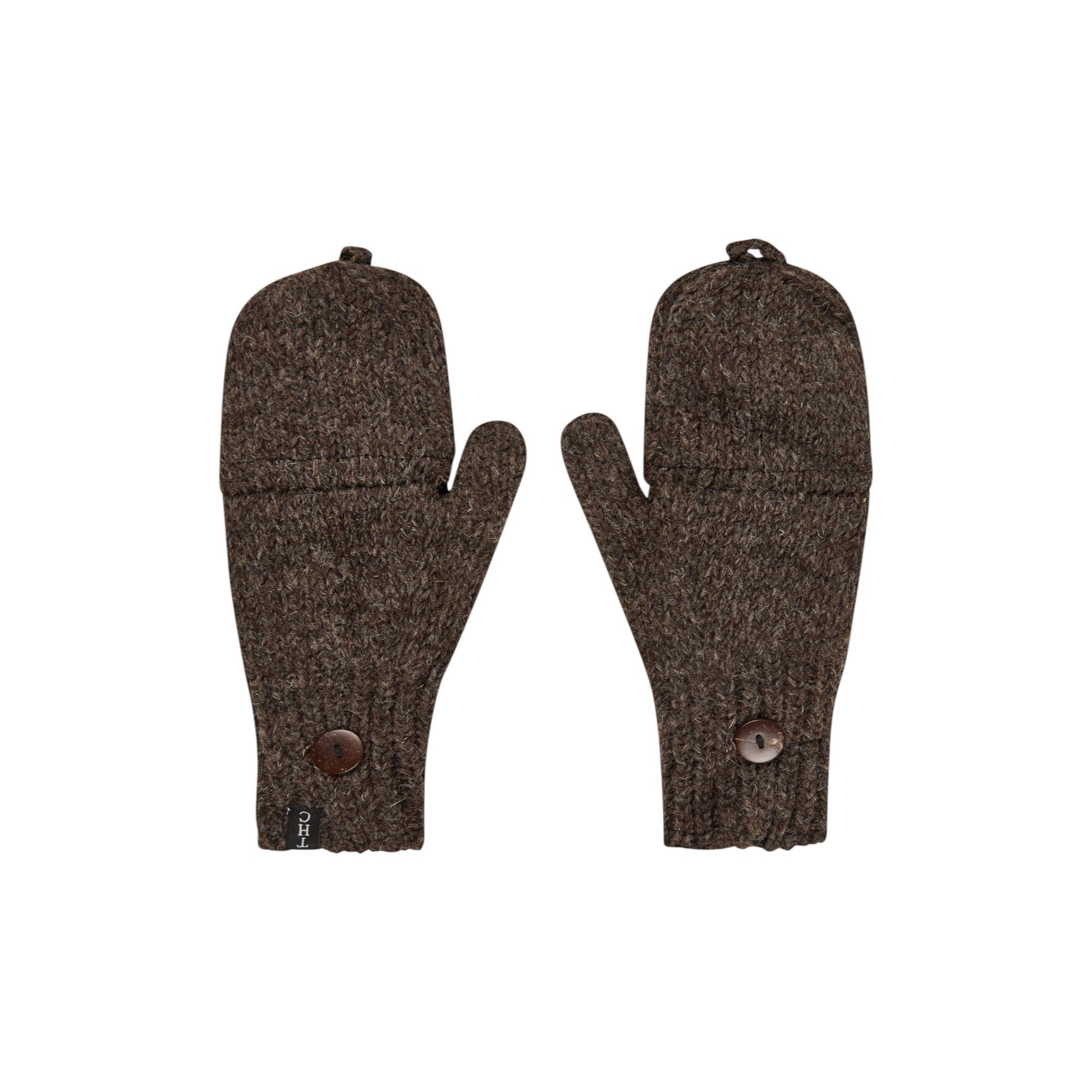 THC Natural Line Strickhandschuhe THC Klapphandschuhe 506 braun (1 Paar, 1- günstig online kaufen