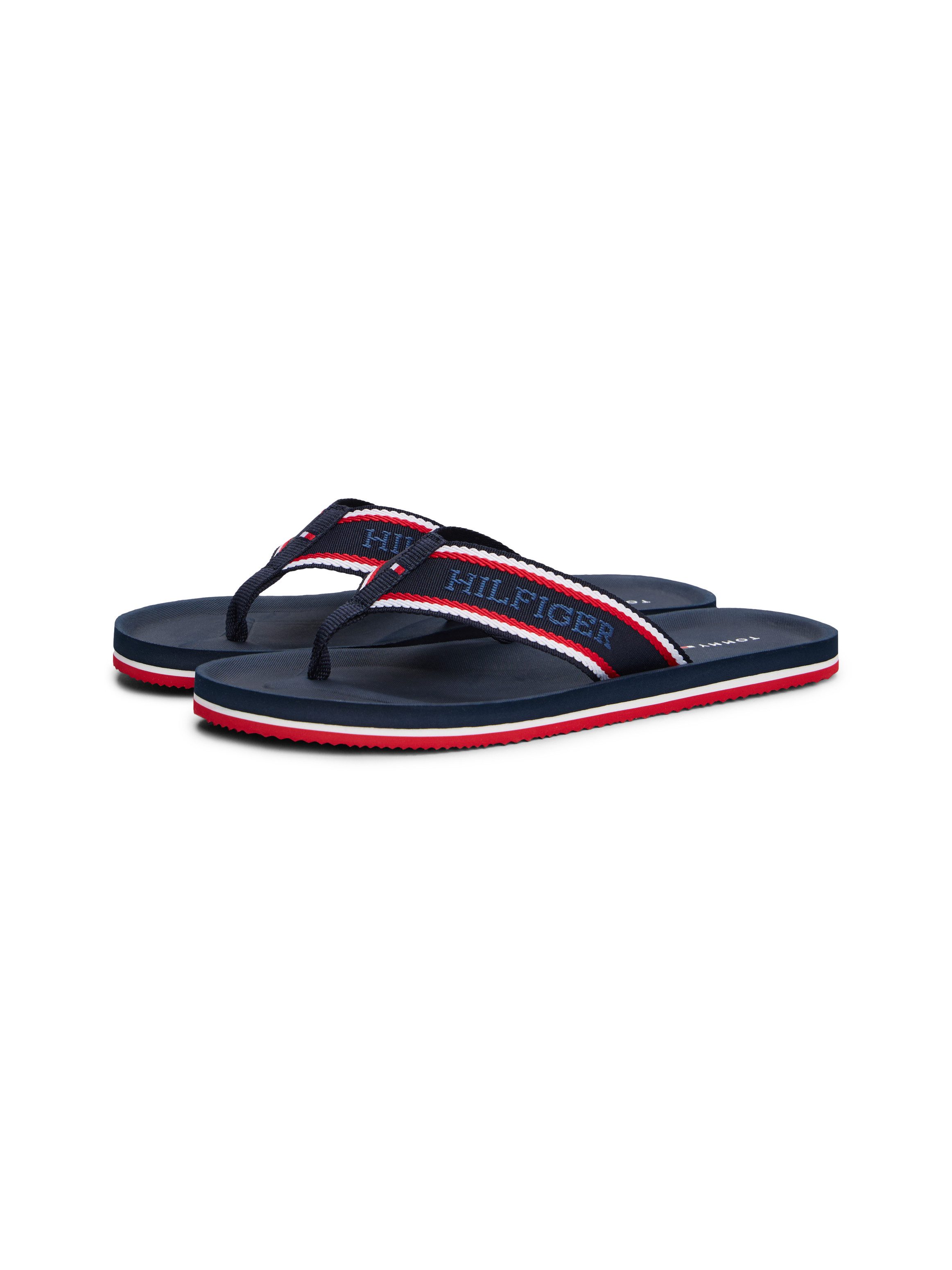 Tommy Hilfiger COMFORT HILFIGER BEACH SANDAL Zehentrenner, Sommerschuh, Str günstig online kaufen