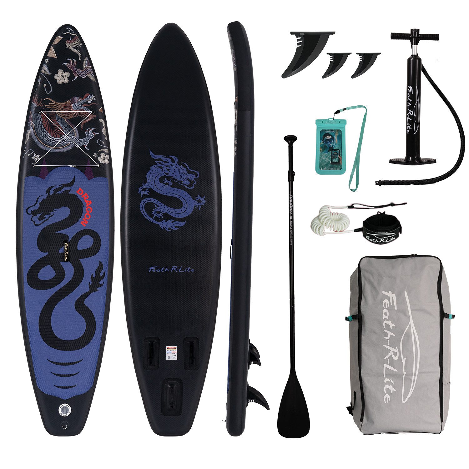 DOTMALL Inflatable SUP-Board Aufblasbares Paddelbrett