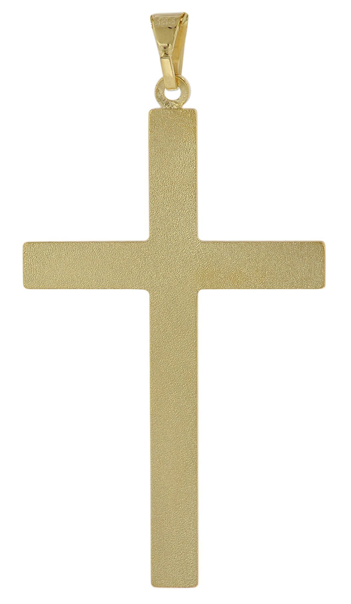trendor Kreuzanhänger Kreuz Gold 585 (14 günstig online kaufen