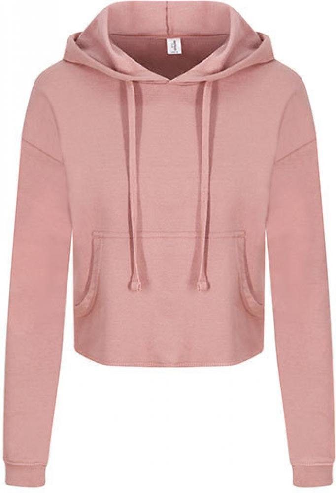 Just Hoods Kapuzenpullover Damen Cropped Hoodie - Weiche Baumwollaußenseite