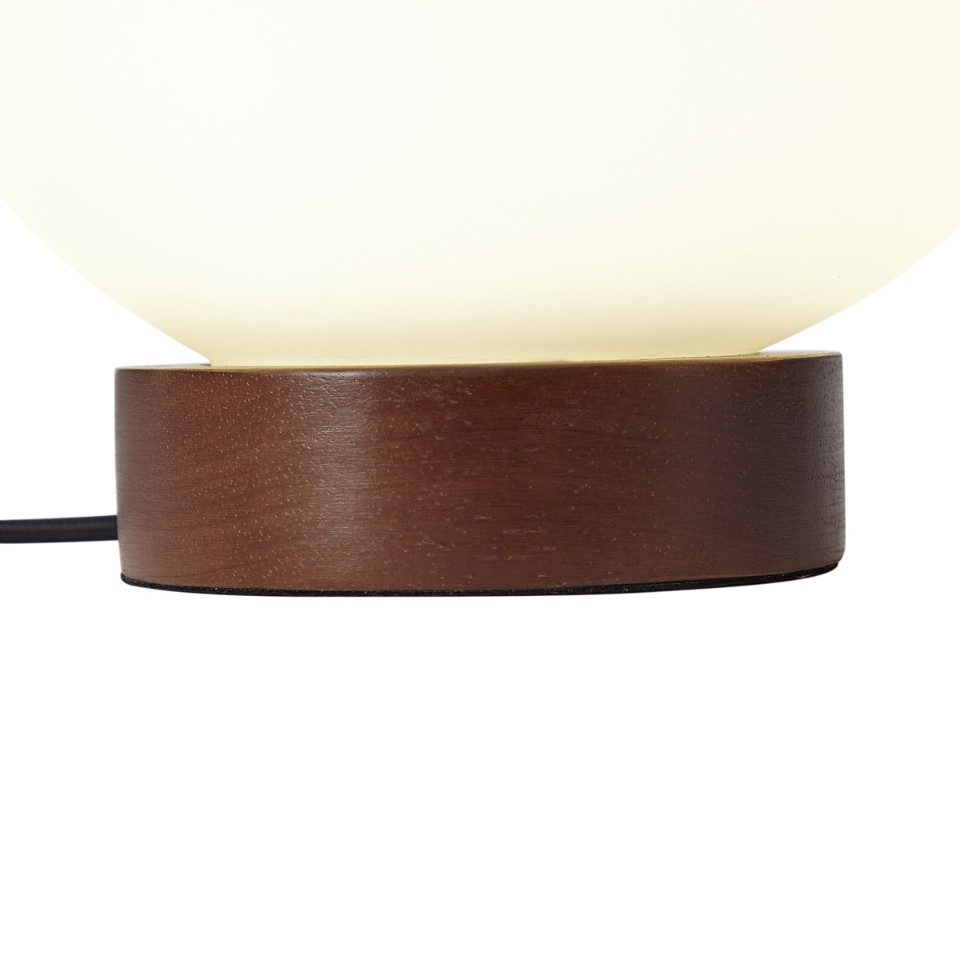 Qazqa Tischleuchte Sally, ohne Leuchtmittel, Warmweiß, QAZQA Tisch­leuchte, e27, Braun, Holz, Japandi