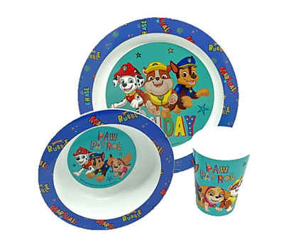 Stor Kindergeschirr-Set Paw Patrol Kinder Geschirr Kindergeschirr 3er Set