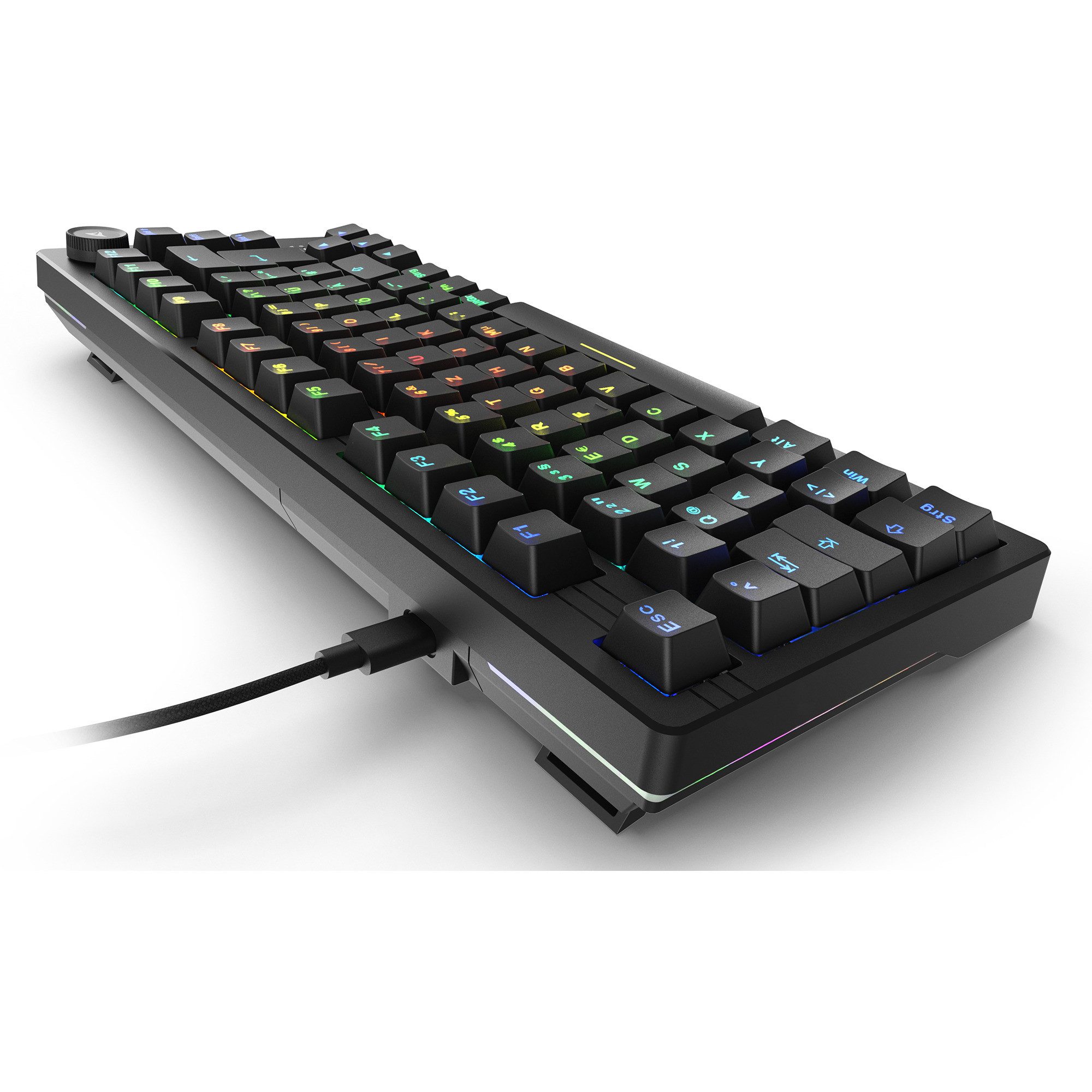 Sharkoon Gaming Tastatur Skiller SGK25 schwarz DE – Bild 5 von 5