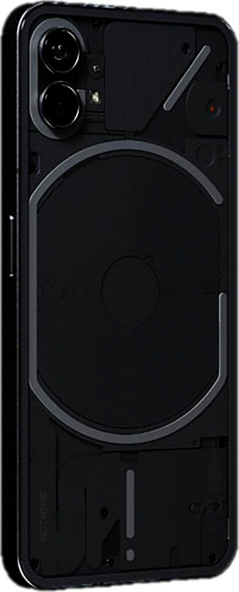 NOTHING Phone (1) Black GB MP Speicherplatz, Smartphone (16,64 Zoll, cm/6,5 256 50 Kamera)