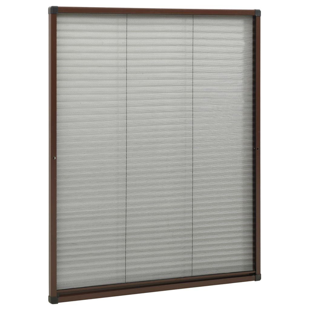 Aluminium, Braun für Plissee, Dachfenster,transparent, Insektenschutzrollo und Verdunklung DOTMALL