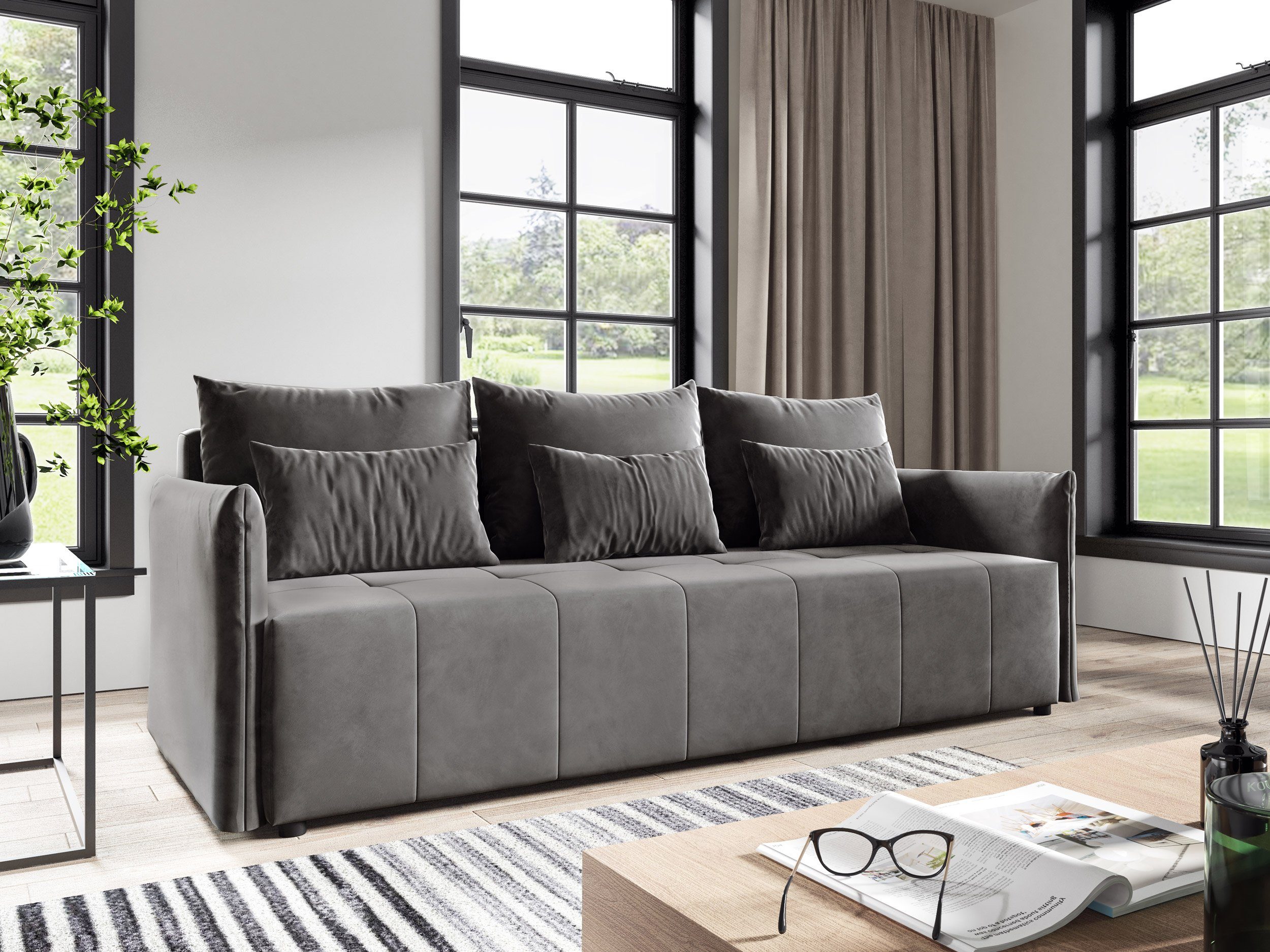 Sofnet Schlafsofa Leno K, mit Schlaffunktion günstig online kaufen