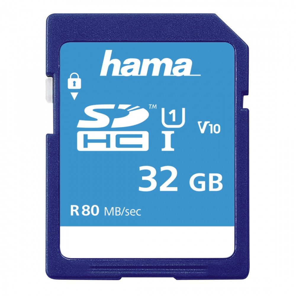 Hama SDHC Class 10 UHS-I (32GB) Speicherkarte