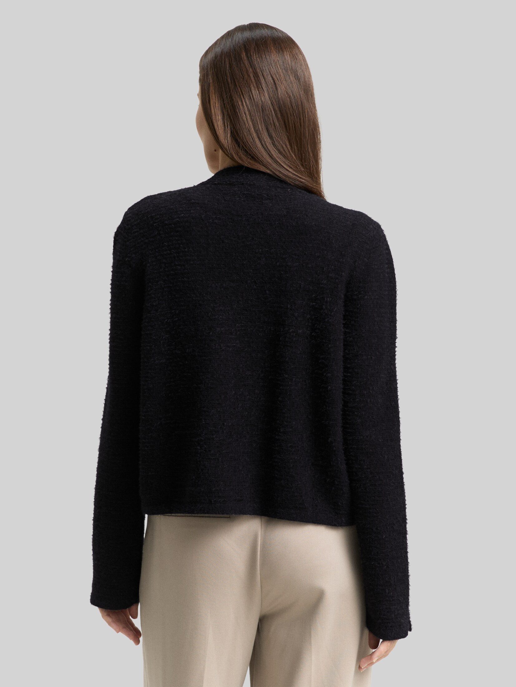 TOM TAILOR Cardigan Pullover & Strickjacken Cardigan aus Federgarn