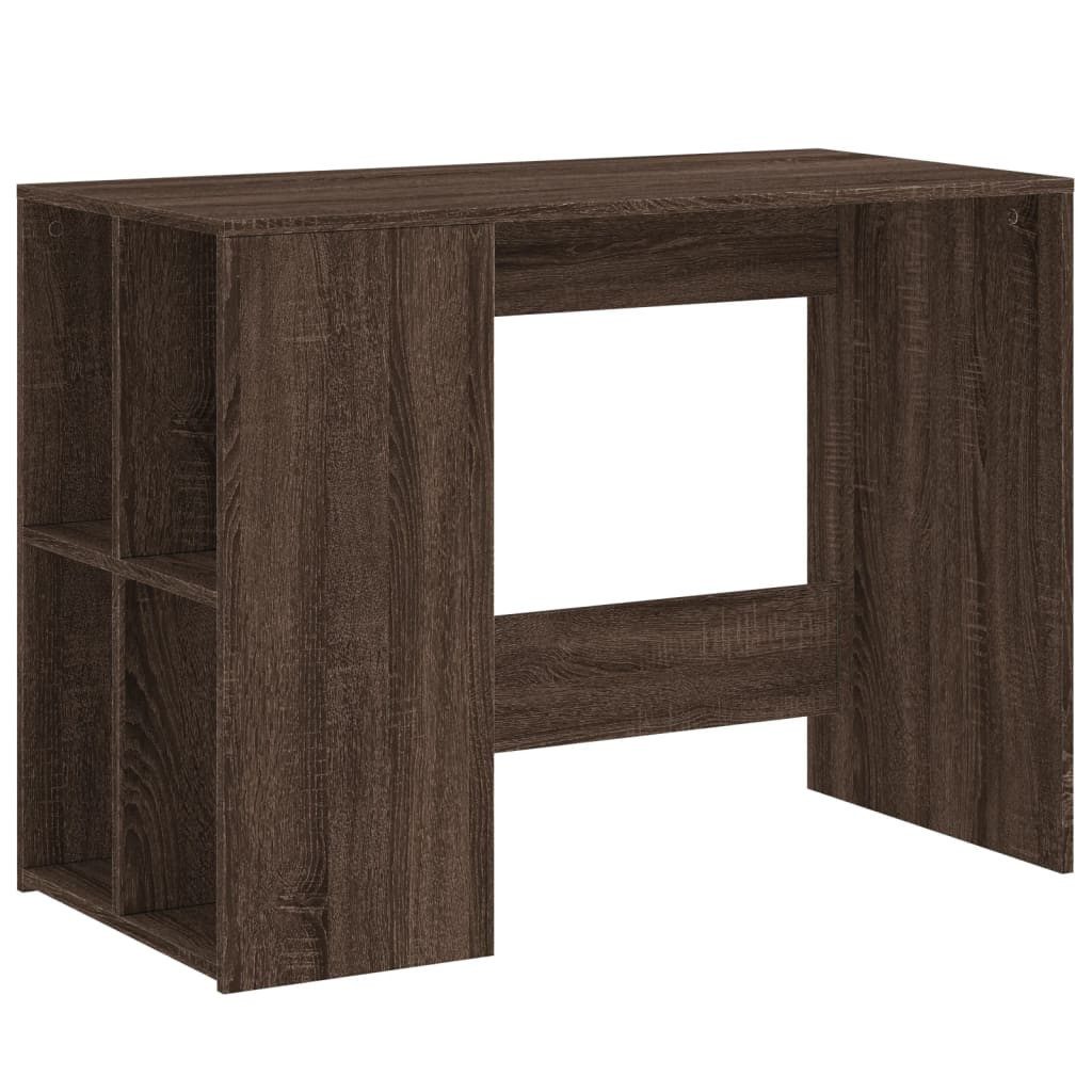 vidaXL Schreibtisch Schreibtisch Braun Eichen-Optik 102x50x75 günstig online kaufen