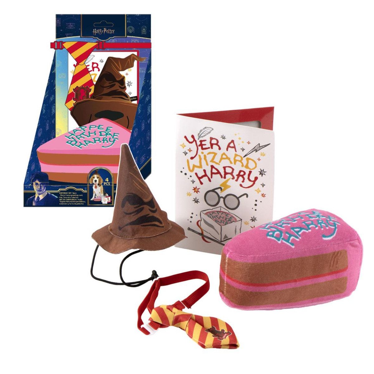 Harry Potter Tierkleid Haustier Partyset Geburtstag Dekoration für Hund und Katze