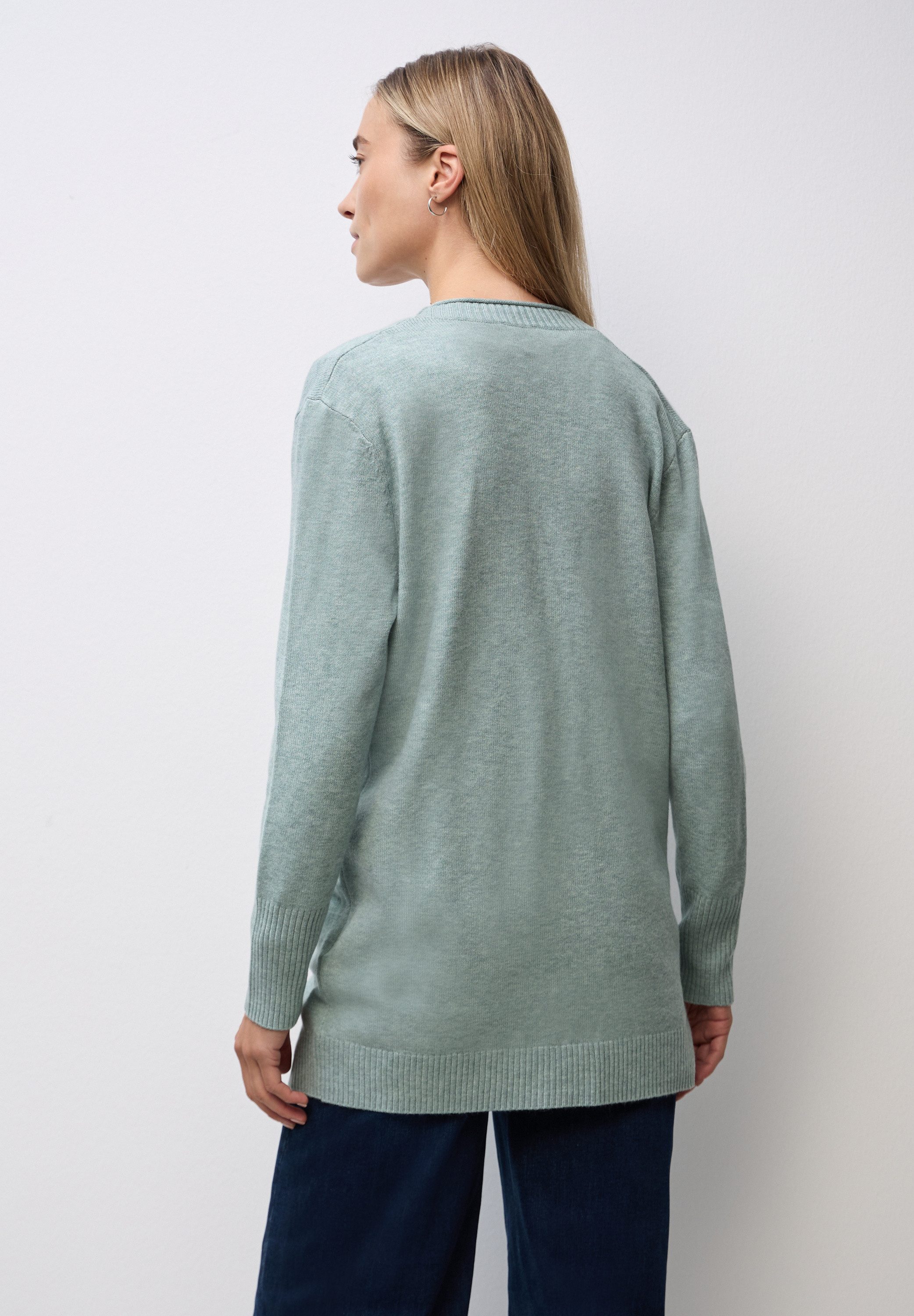 STREET ONE Strickjacke in Unifarbe