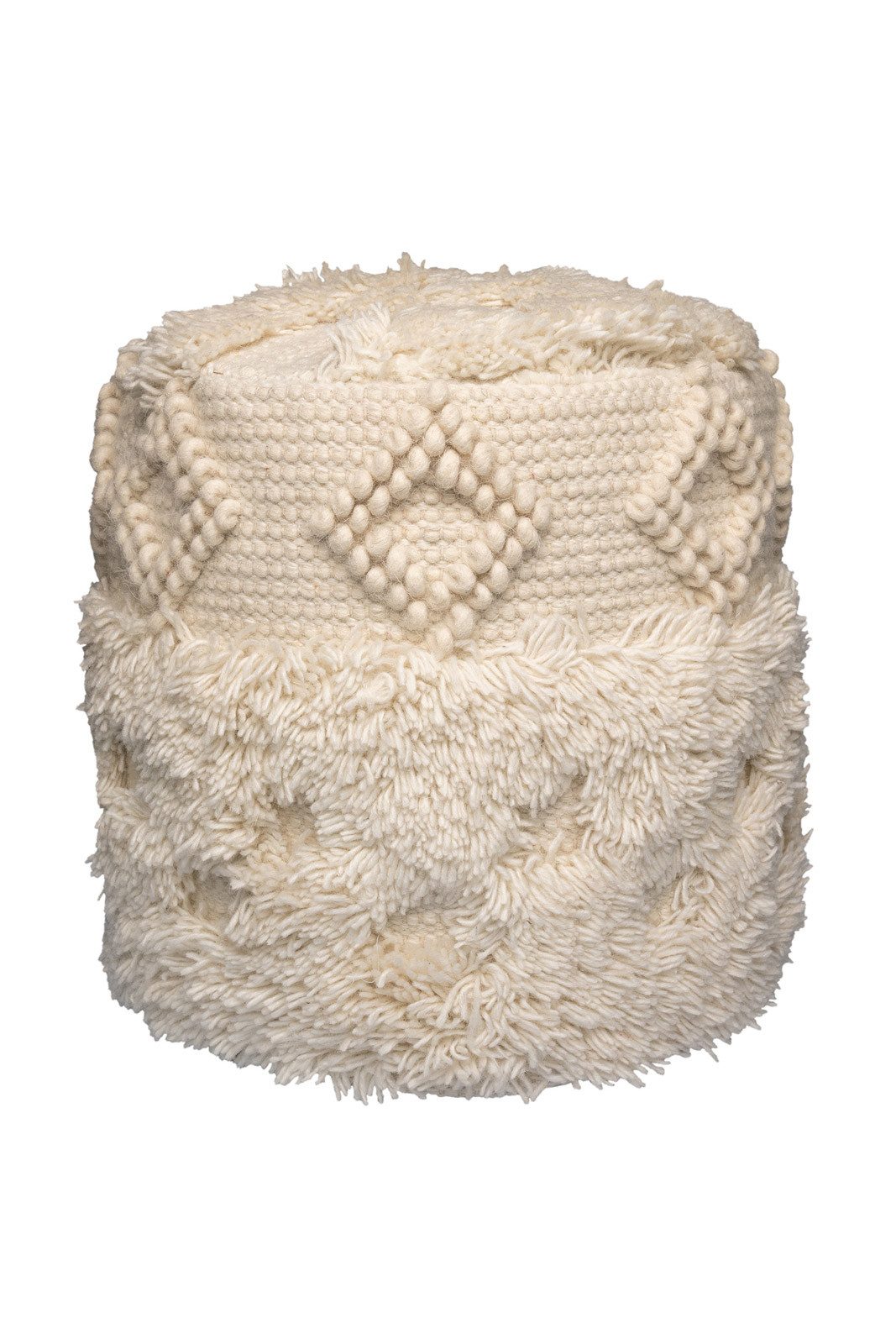 Hocker Pouf Amare Klein 100 Natur
